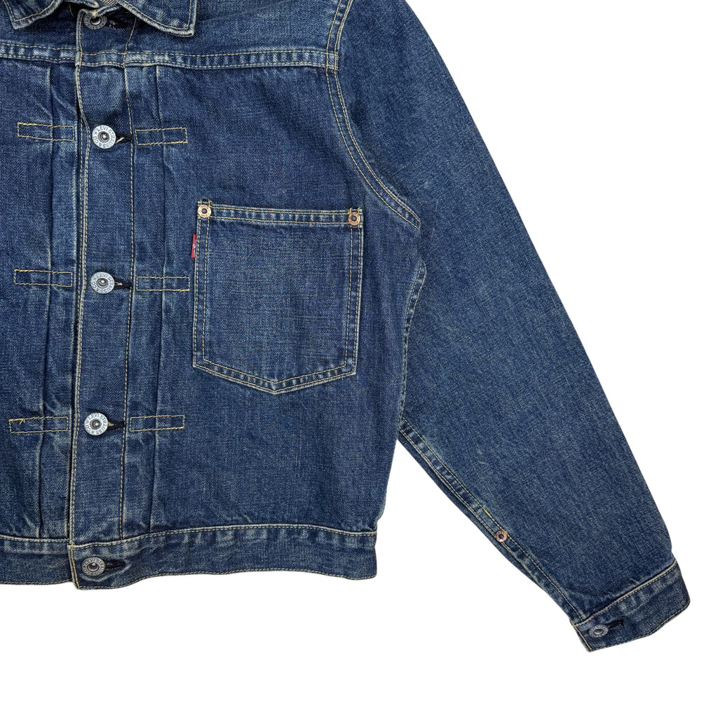 Levi’s Vintage Big E Lot 506xx WWII Model Type 1 Denim Jacket Japan Exclusive Blue (Fits XS-S)