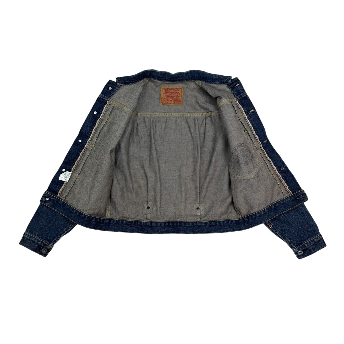 Levi’s Vintage Big E Lot 506xx WWII Model Type 1 Denim Jacket Japan Exclusive Blue (Fits XS-S)
