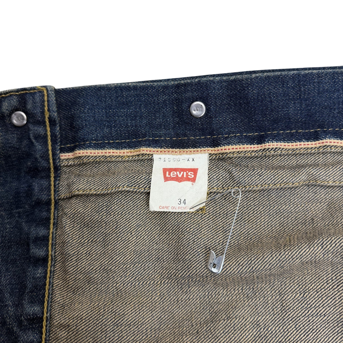 Levi’s Vintage Big E Lot 506xx WWII Model Type 1 Denim Jacket Japan Exclusive Blue (Fits XS-S)