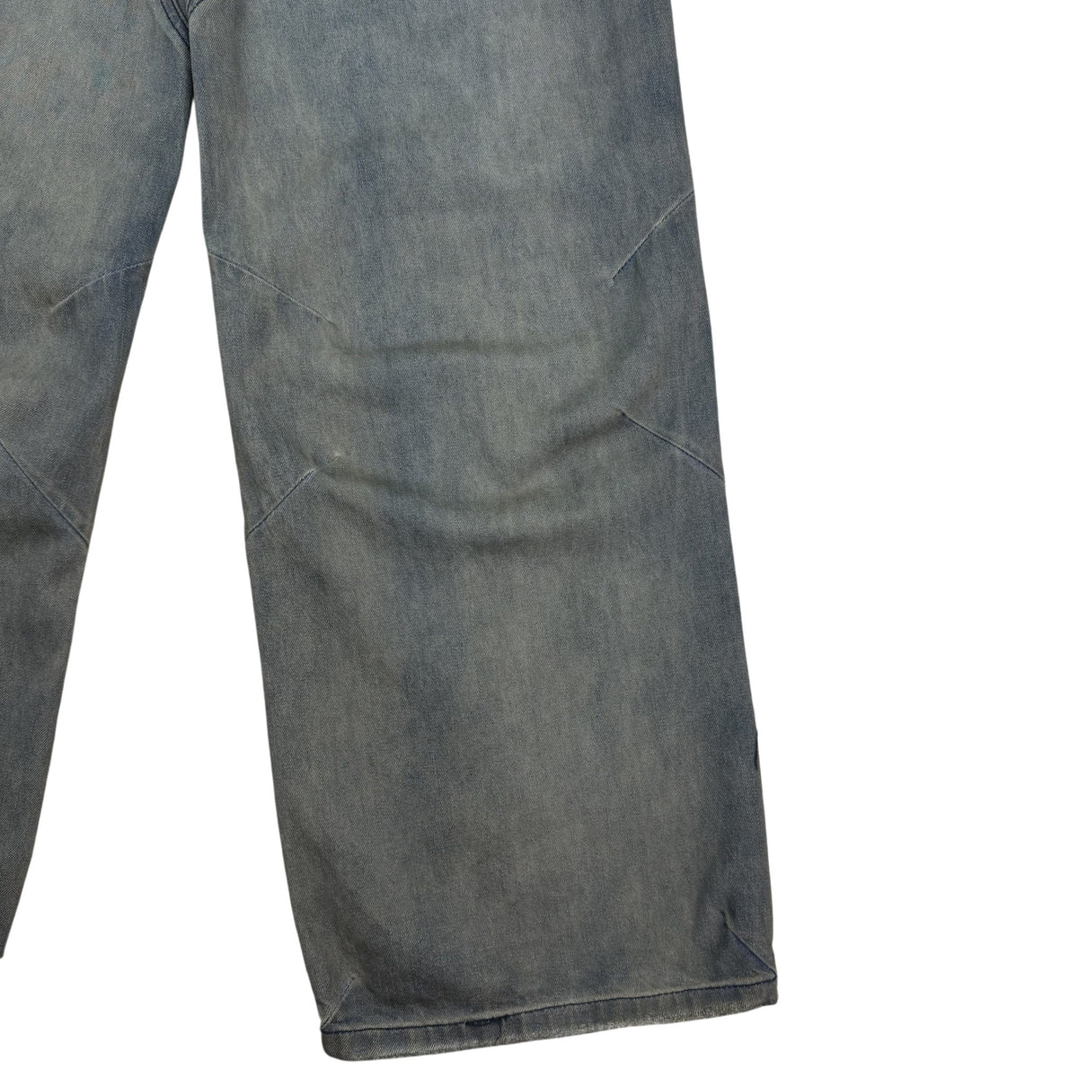 NO/FAITH STUDIOS Concrete Denim Jeans Washed Blue (Size M)