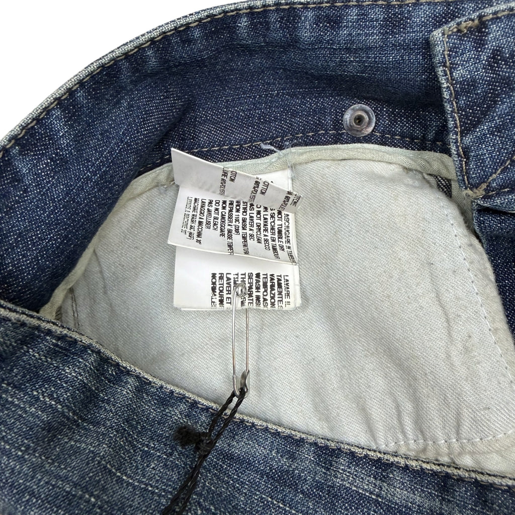 Rick Owens DRKSHDW AW07 ‘Tired Blue’ Washed Jeans (Size 25”)