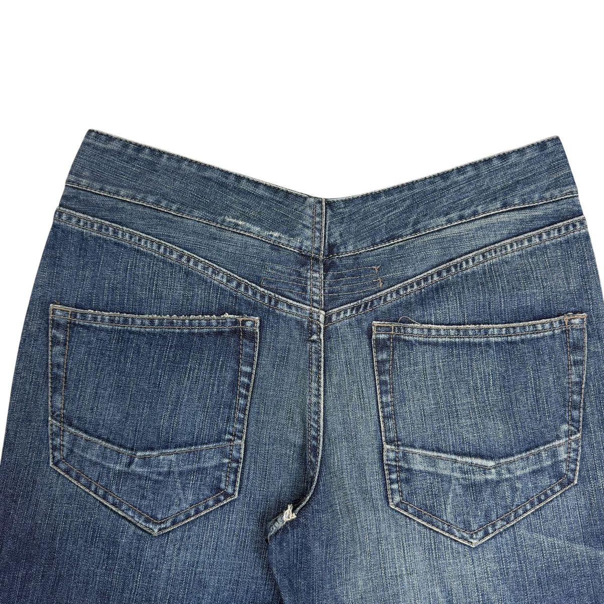 Rick Owens DRKSHDW AW07 ‘Tired Blue’ Washed Jeans (Size 25”)