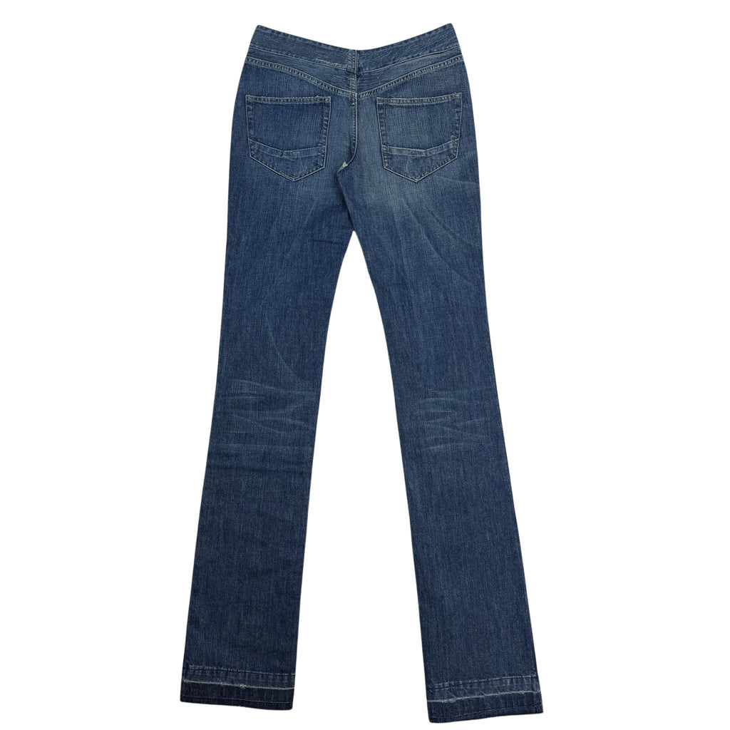 Rick Owens DRKSHDW AW07 ‘Tired Blue’ Washed Jeans (Size 25”)