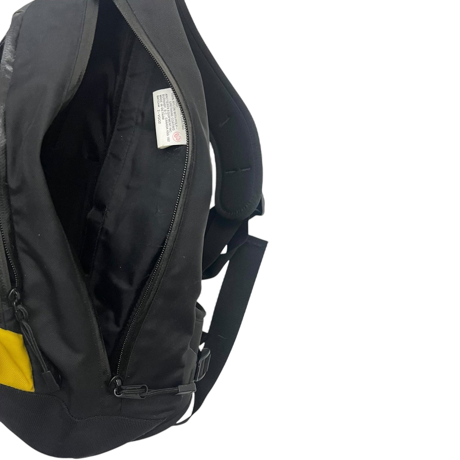 Arc'teryx Vintage Quiver Crossbody Bag Black/Yellow