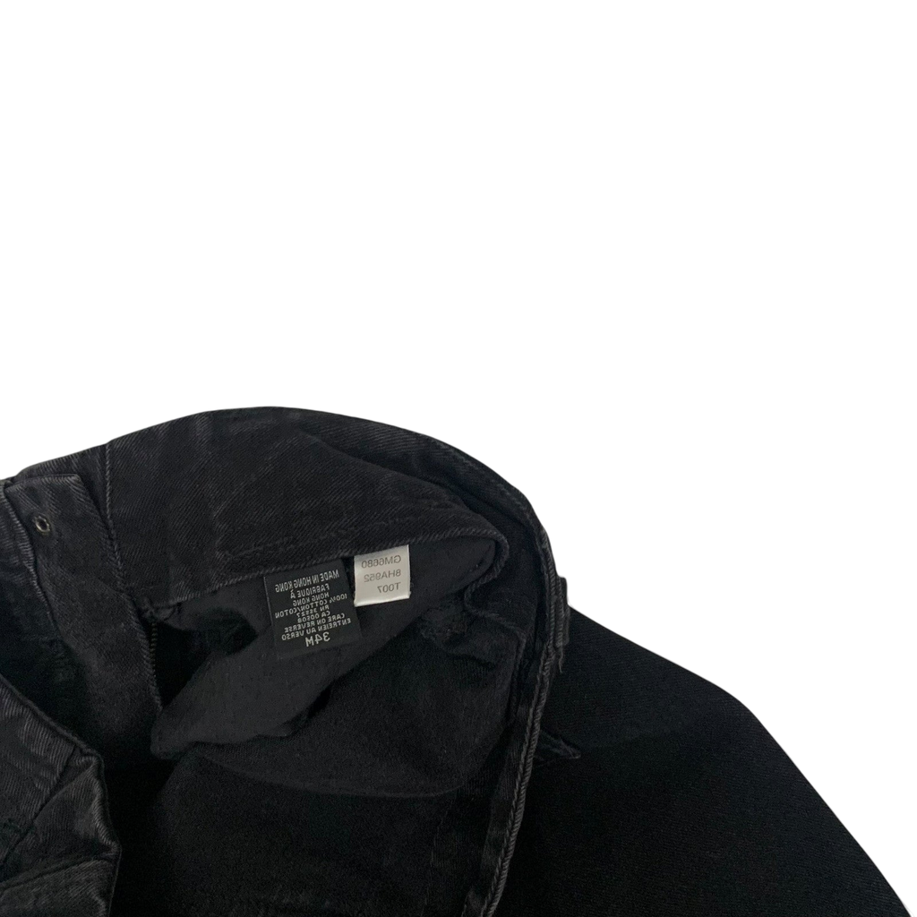 Marithe Francois Girbaud Shuttle Tape Cargo Jeans Black (W34)