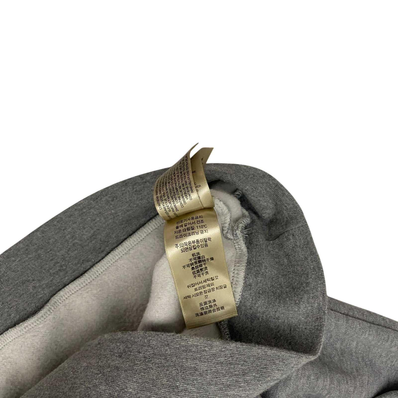 Burberry Embroidered Archive Logo Hoodie Grey (fits M/L)