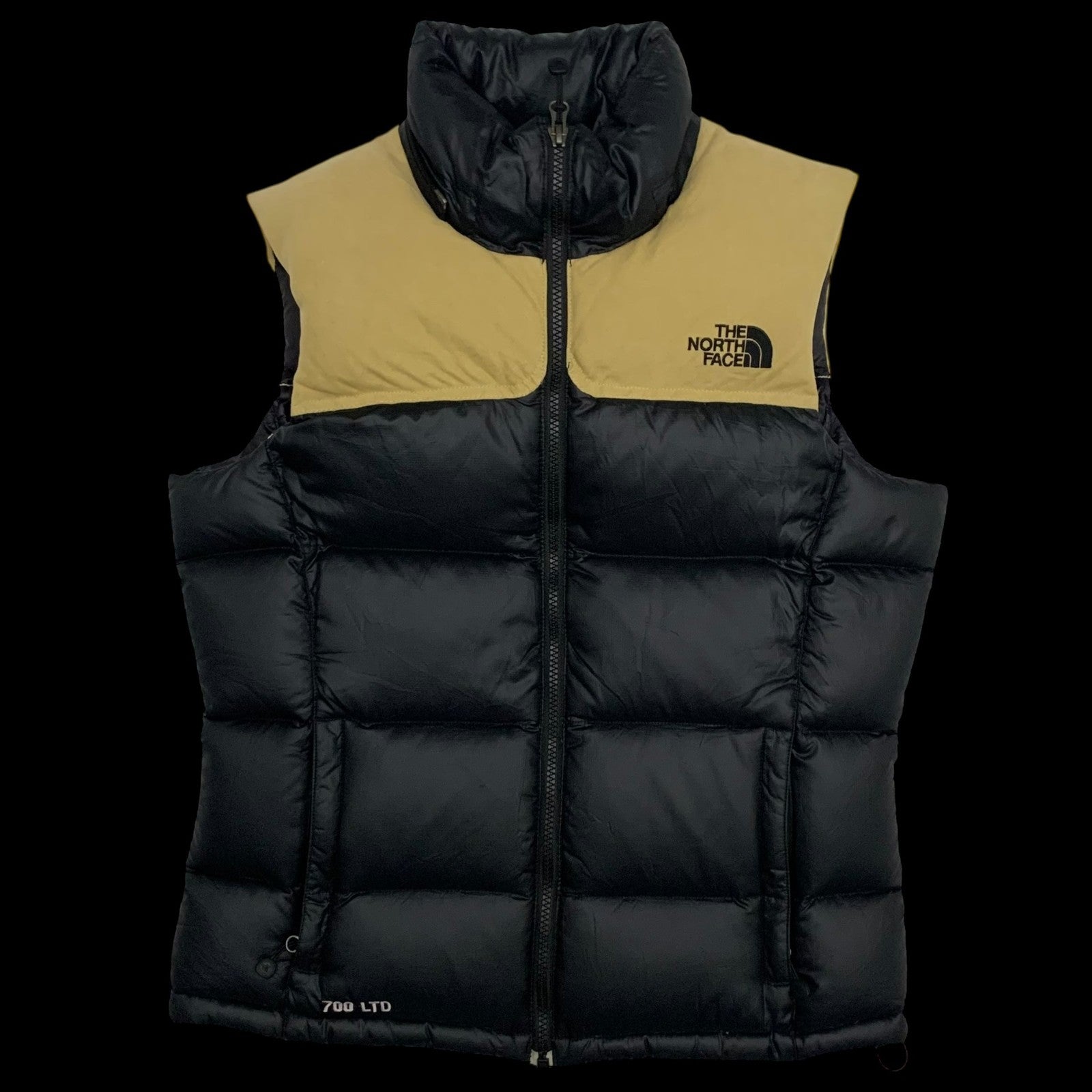 The North Face LTD Nuptse 700 Down Puffer Jacket Black/Beige (Size M Women’s)