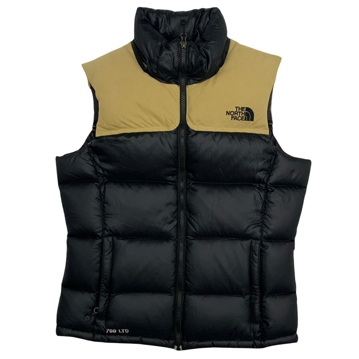 The North Face LTD Nuptse 700 Down Puffer Jacket Black/Beige (Size M Women’s)