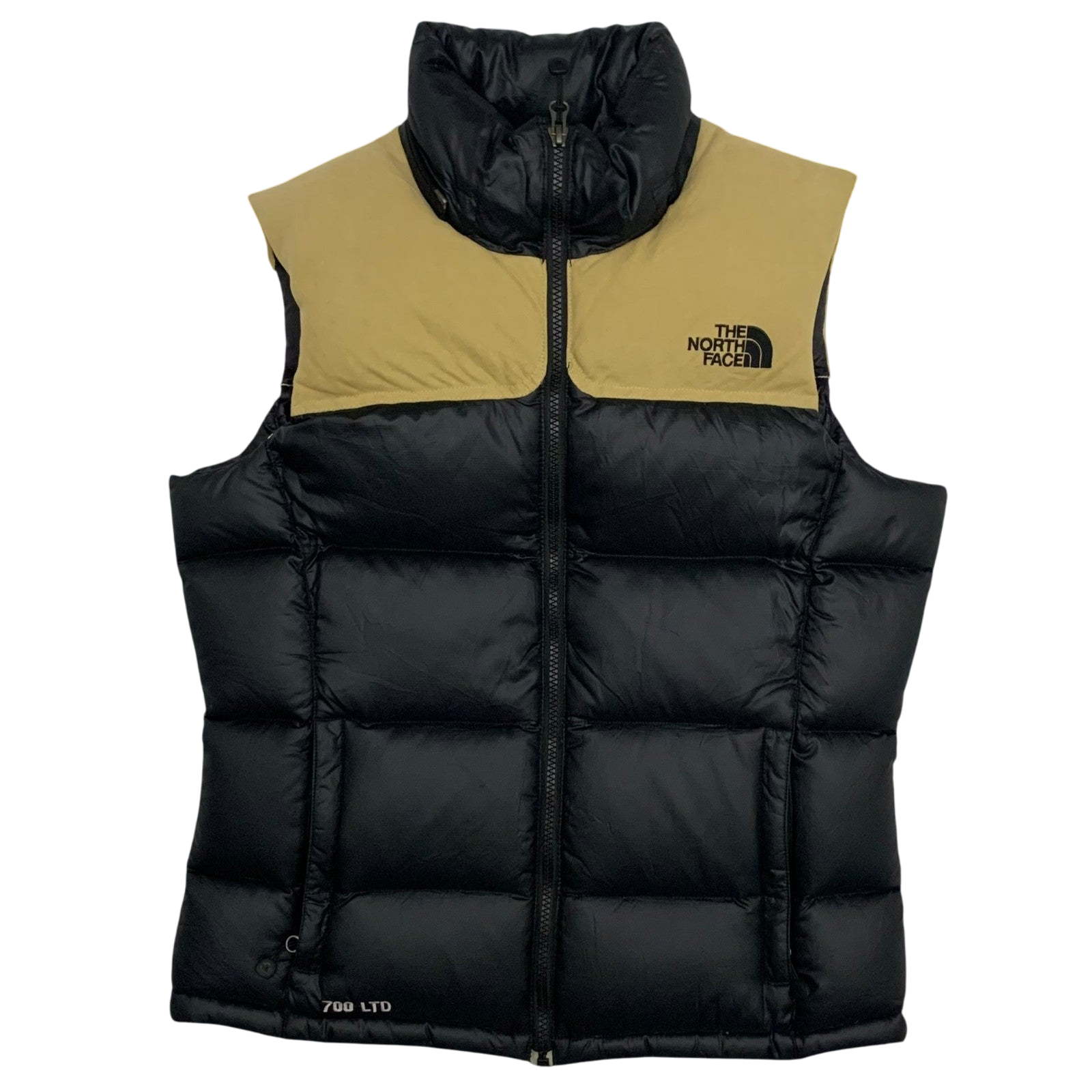 The North Face LTD Nuptse 700 Down Puffer Jacket Black/Beige (Size M Women’s)