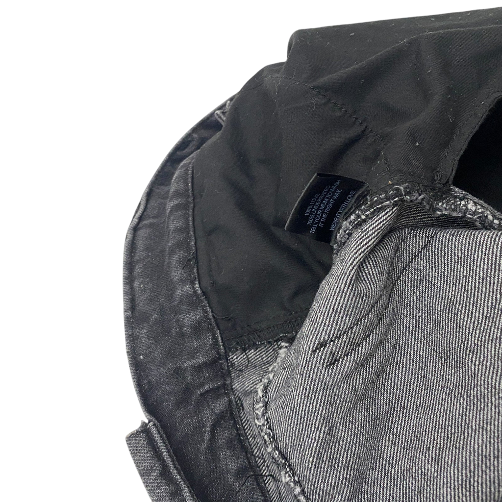 NO/FAITH STUDIOS Flared Jeans Grey (Fits 34")