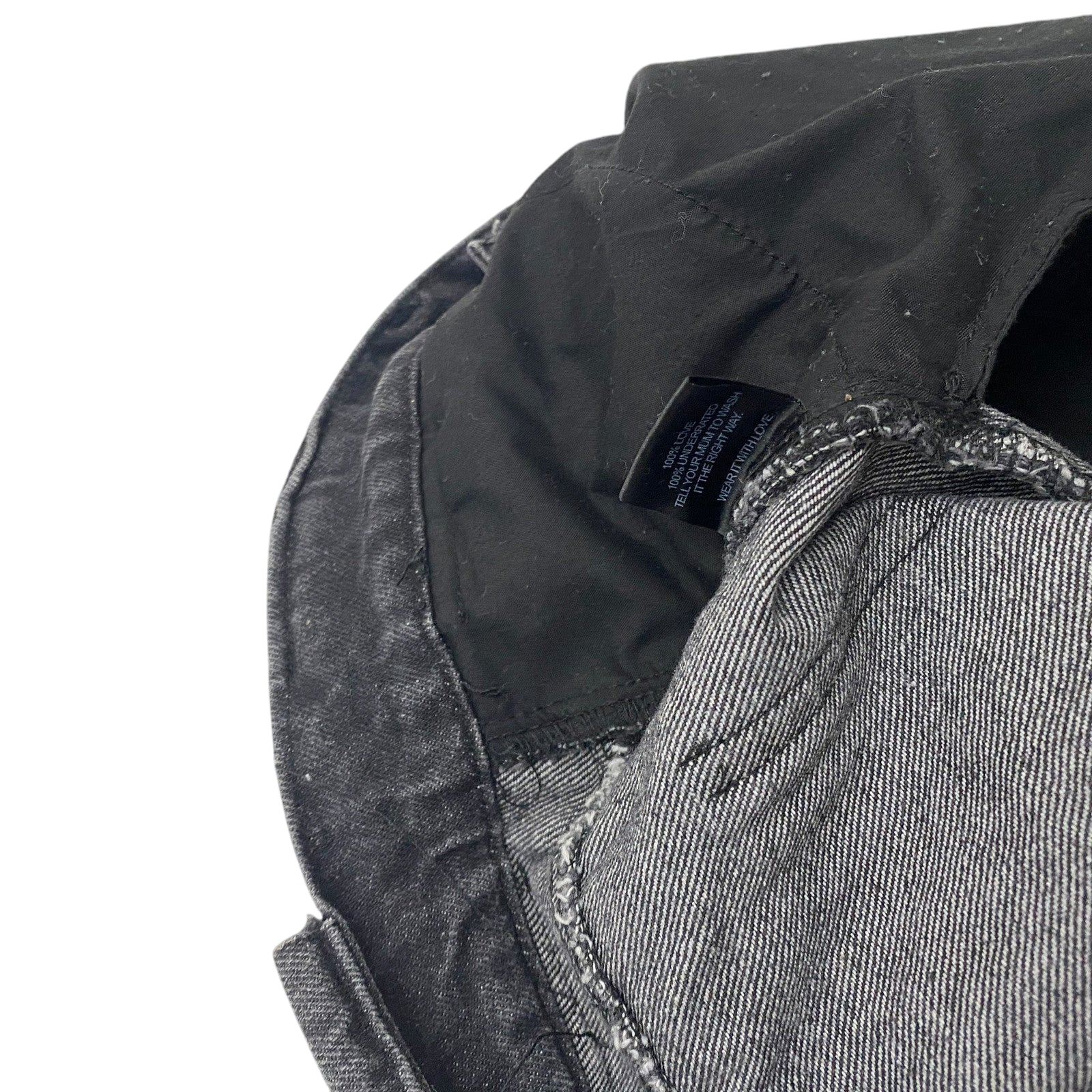 NO/FAITH STUDIOS Flared Jeans Grey (Fits 34")