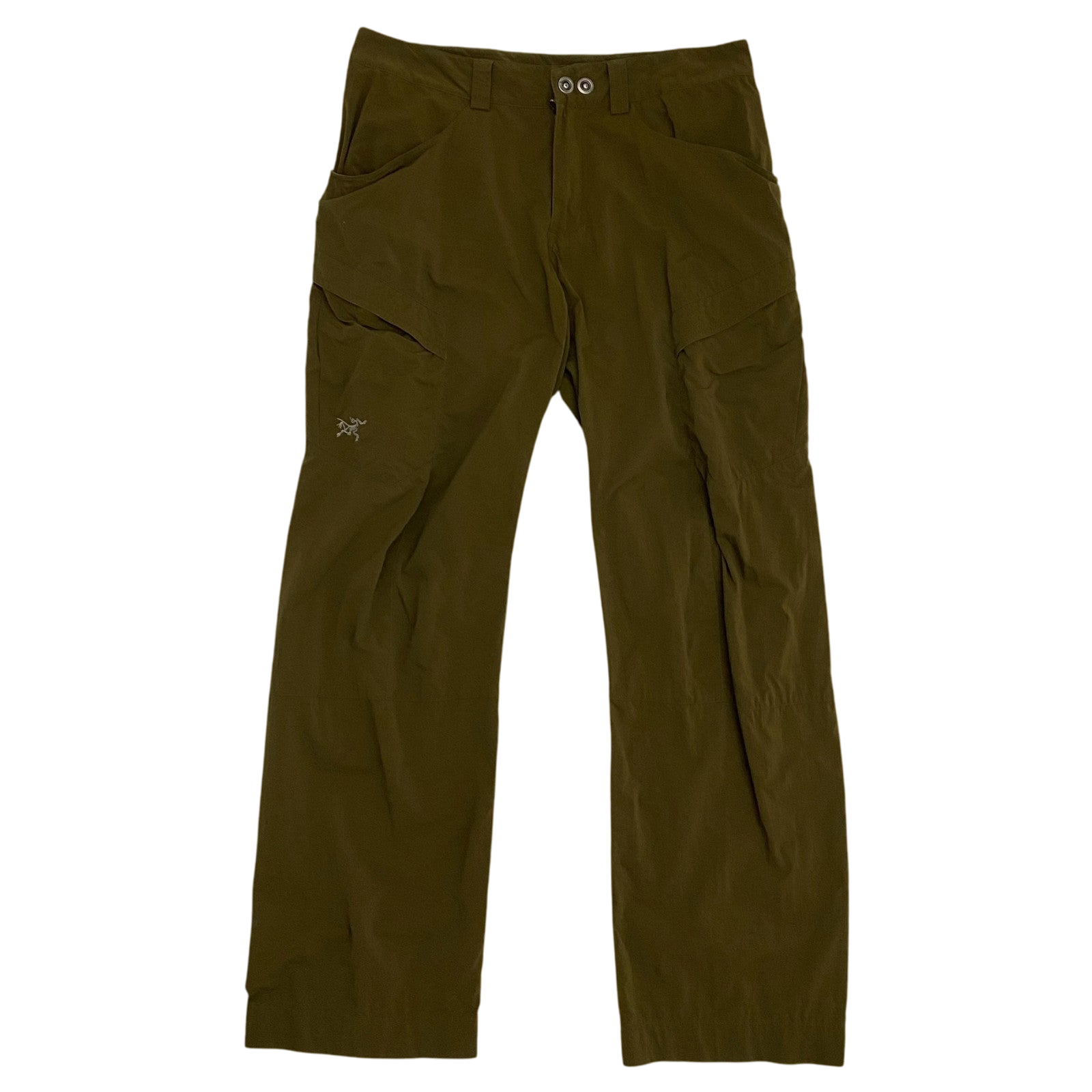 Arc'teryx 2000s Cargo Pants Brown-Green (Size 34”)