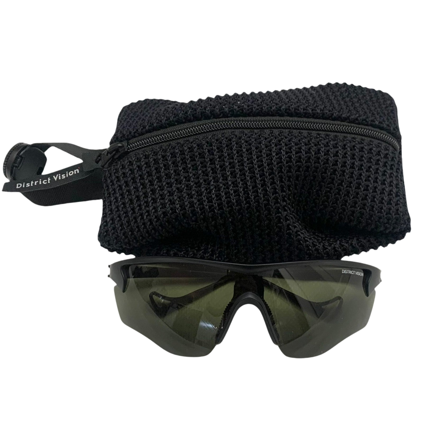 District Vision Junya Racer Sunglasses Black / D+ Onyx Lens