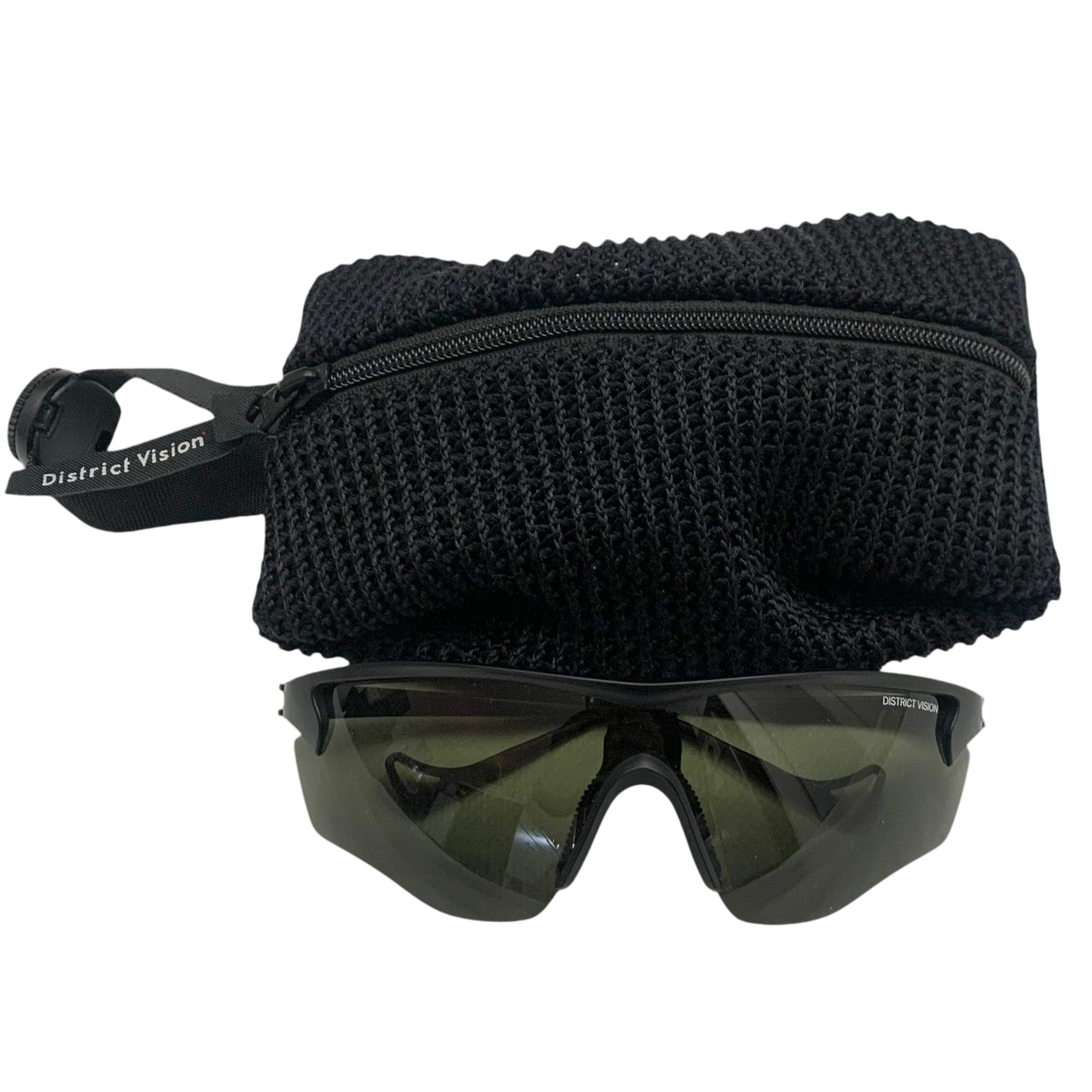 District Vision Junya Racer Sunglasses Black / D+ Onyx Lens