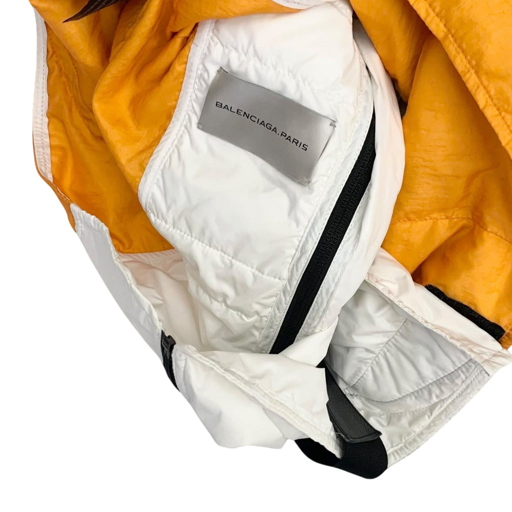 Balenciaga Vintage Multi Pocket Vest White/Orange (Fits L)