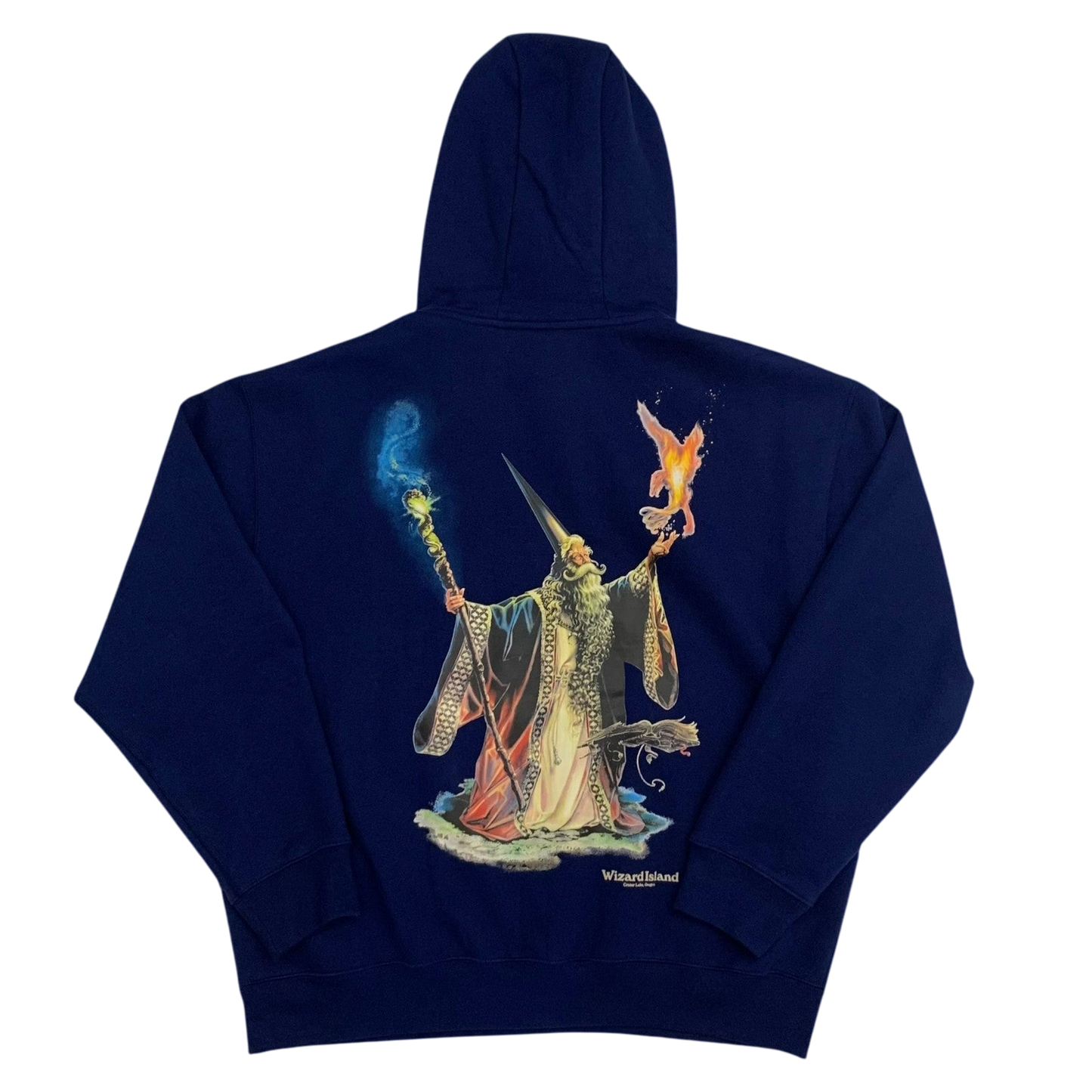 Nike ACG Wizard Island Hoodie Blue (Fits L-XL)