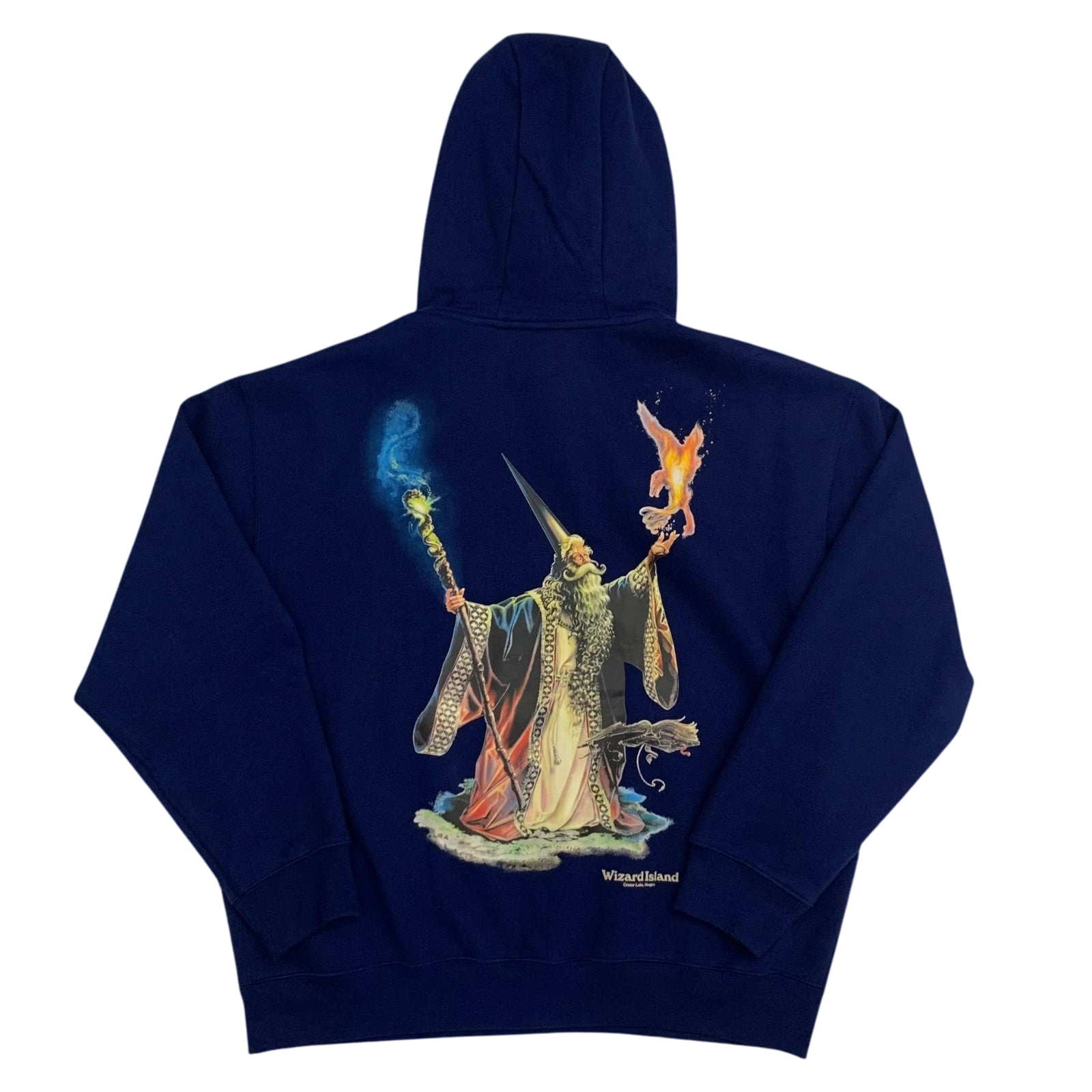 Nike ACG Wizard Island Hoodie Blue (Fits L-XL)