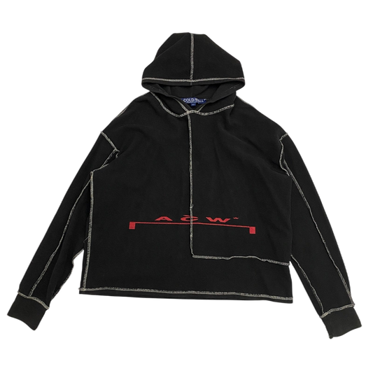 A-COLD-WALL Reverse Stitch Hoodie Black (Size XL)