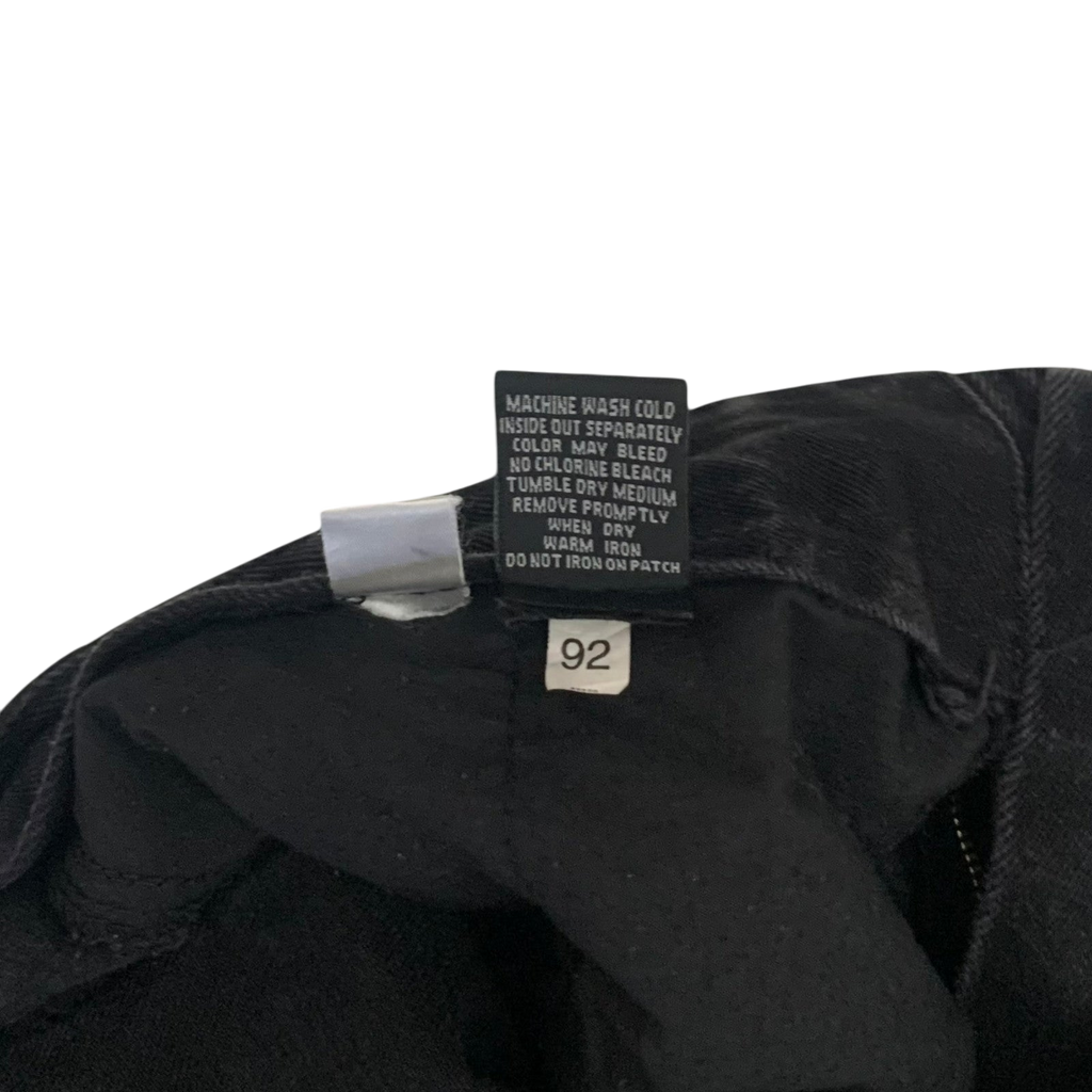 Marithe Francois Girbaud Shuttle Tape Cargo Jeans Black (W34)