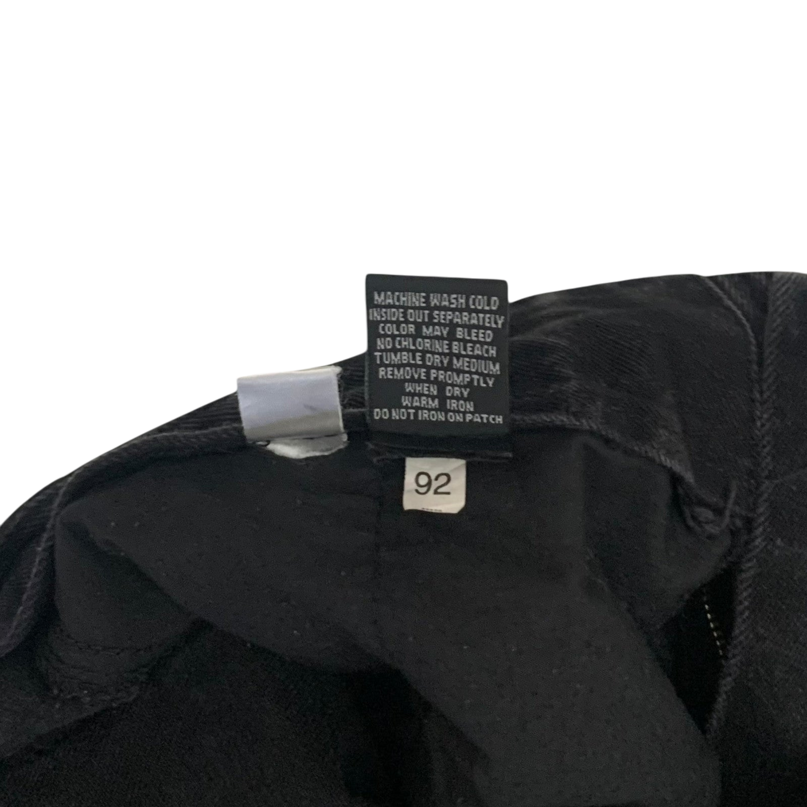 Marithe Francois Girbaud Shuttle Tape Cargo Jeans Black (W34)