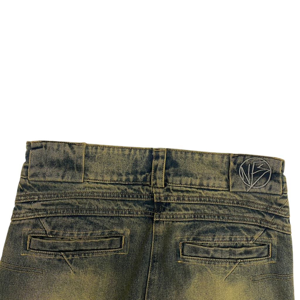 NO/FAITH STUDIOS Heavy Wave Jeans Blue (Size M)