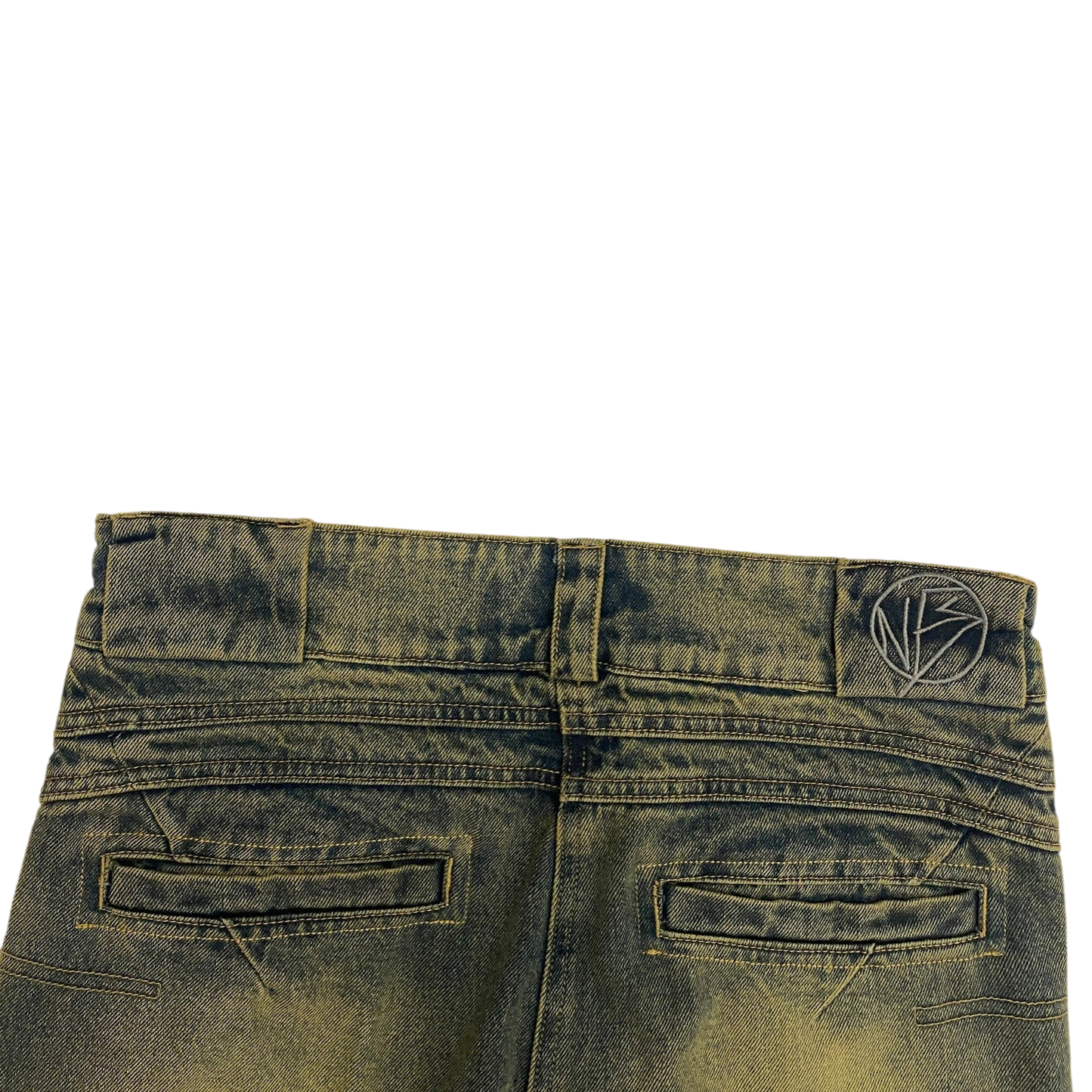 NO/FAITH STUDIOS Heavy Wave Jeans Blue (Size M)