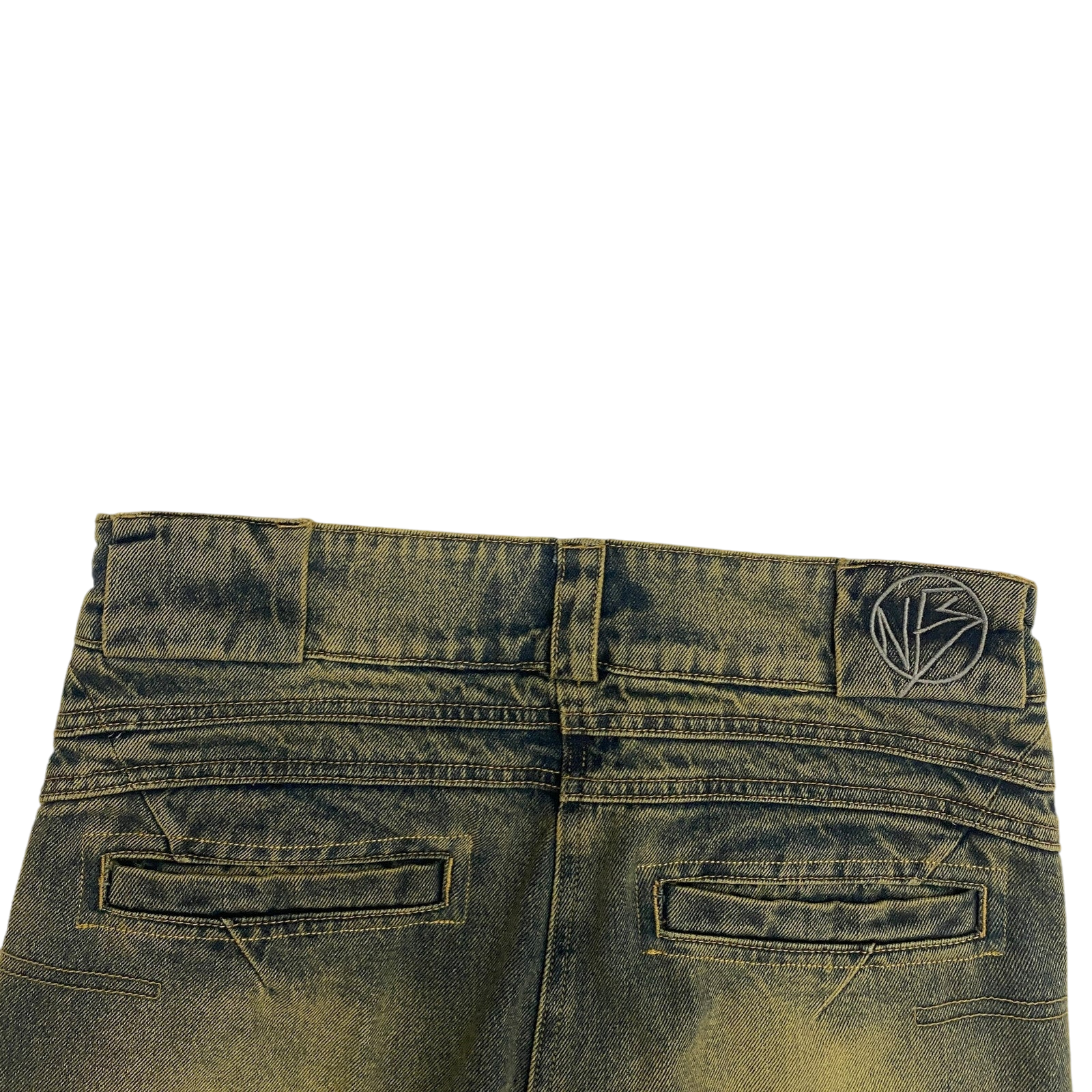 NO/FAITH STUDIOS Heavy Wave Jeans Blue (Size M)