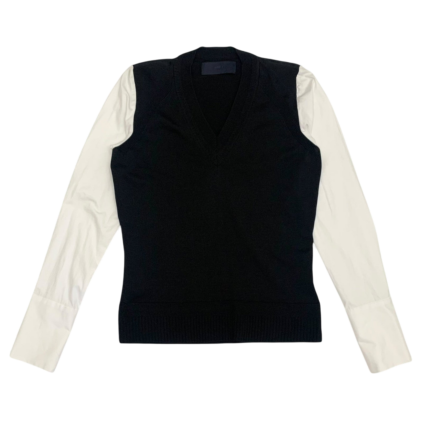 Juun.J Layered Vest V-neck Shirt (Fits M)