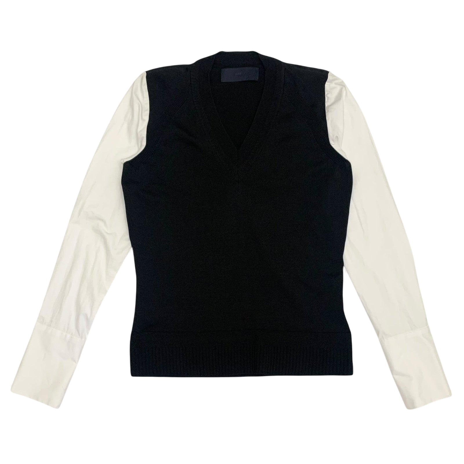 Juun.J Layered Vest V-neck Shirt (Fits M)