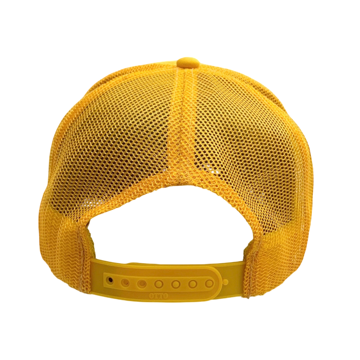 Kapital ‘Free Wheelin’ Trucker Cap Yellow/Burgundy