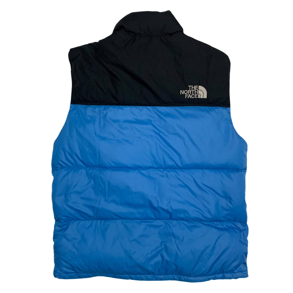 The North Face Nuptse 700 Down Puffer Jacket Blue/Black (Size L)