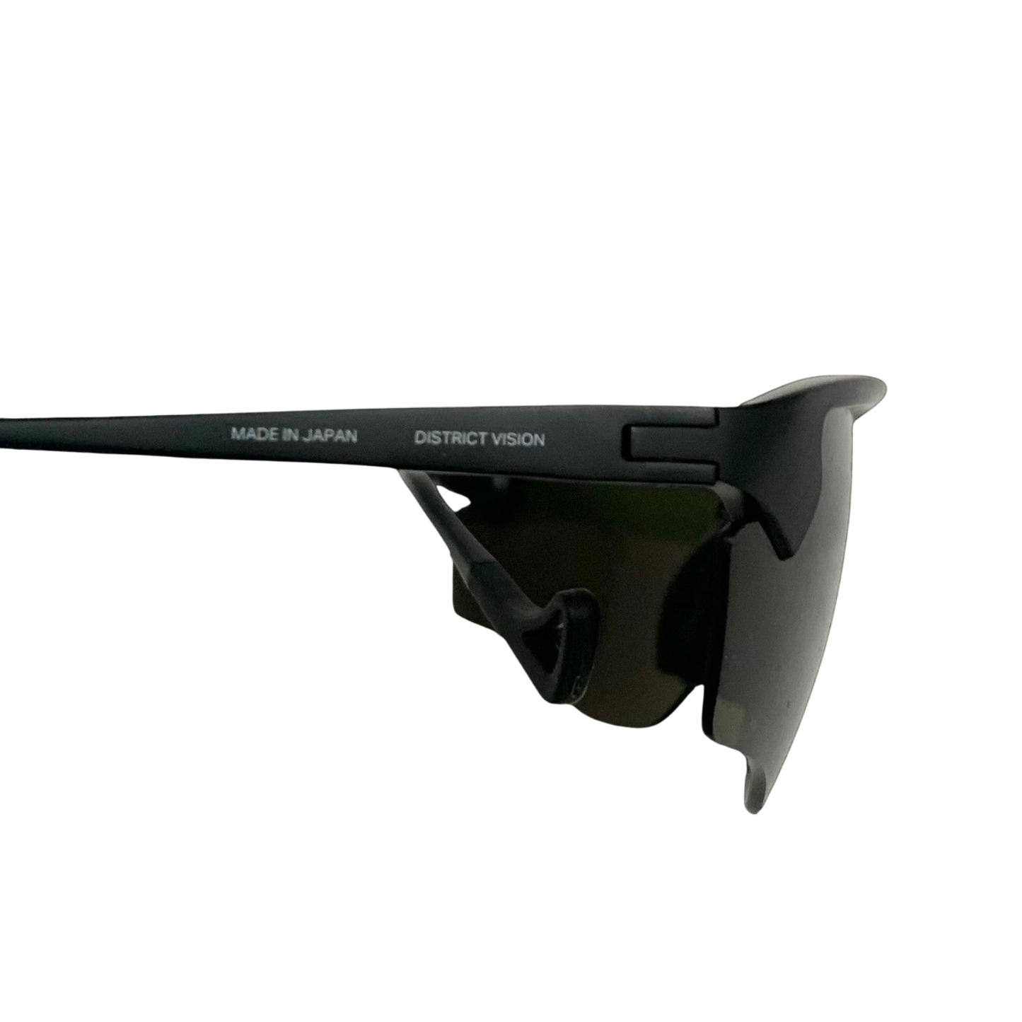 District Vision Junya Racer Sunglasses Black / D+ Onyx Lens