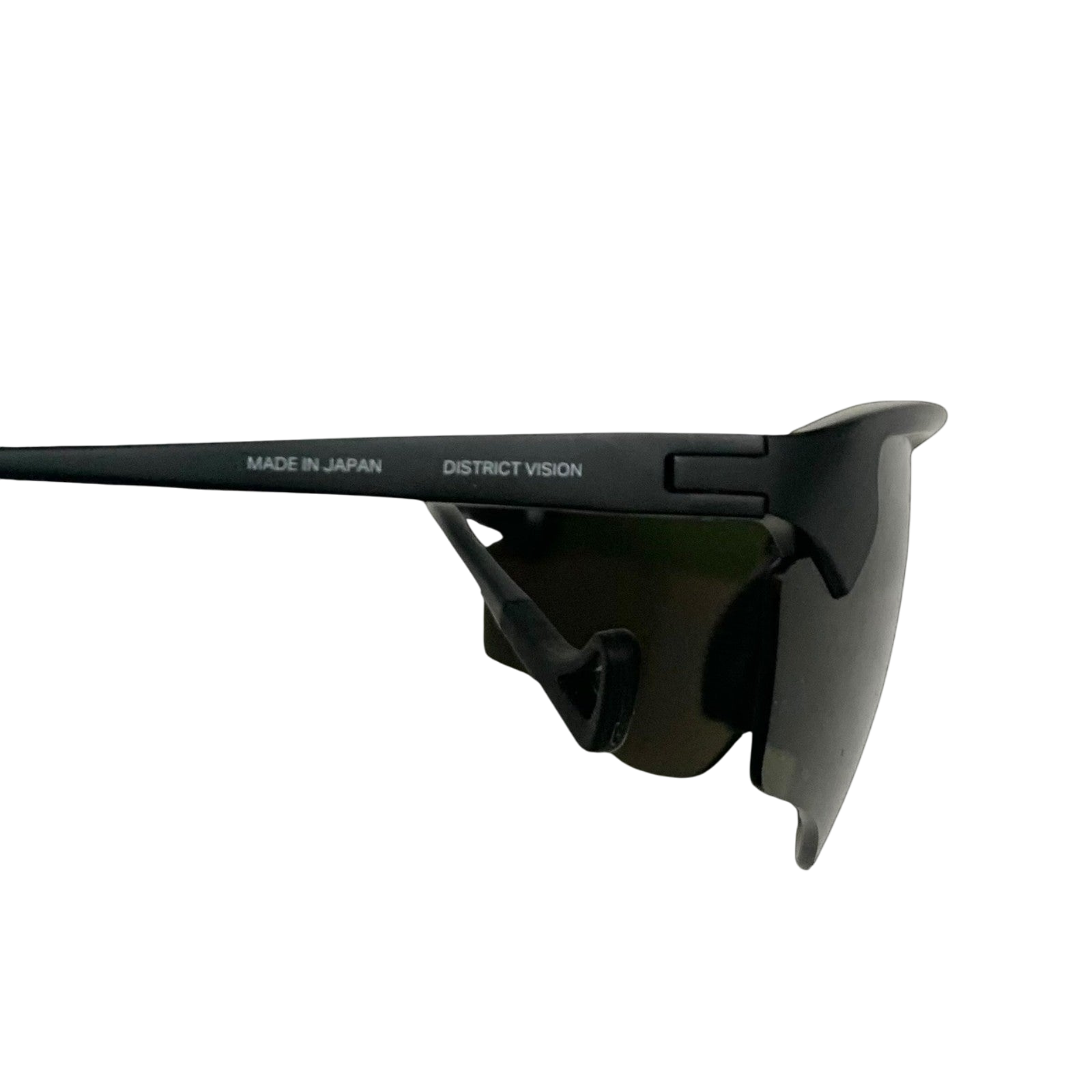 District Vision Junya Racer Sunglasses Black / D+ Onyx Lens