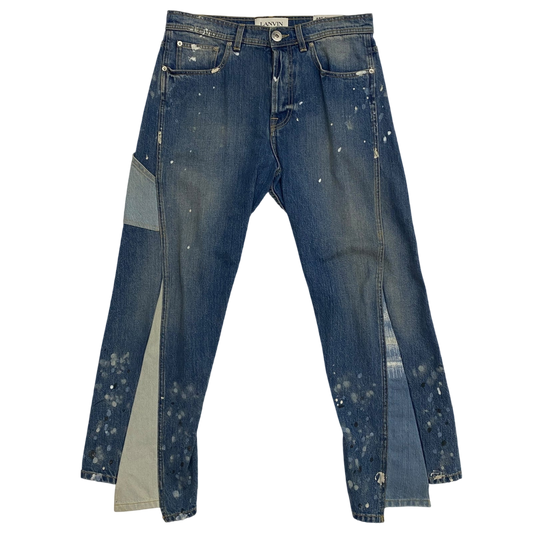 Lanvin x Gallery Dept. SS21 Flared Paint Splatter Jeans (Size 34”)