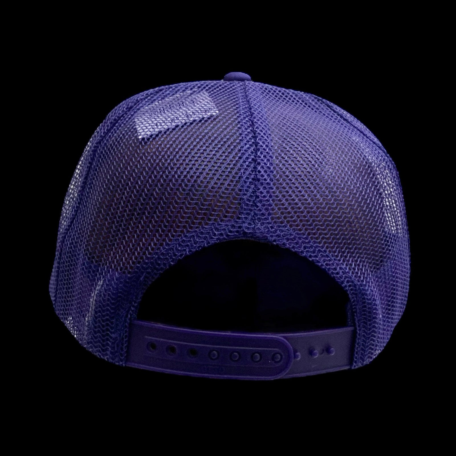 Kapital ‘Denim Men Loves Cats’ Mesh Trucker Cap Purple/Cream