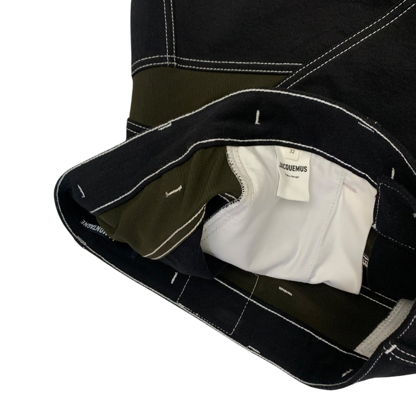 Jacquemus Le Short De Nîmes Two-Tone Shorts (Fits 34”)