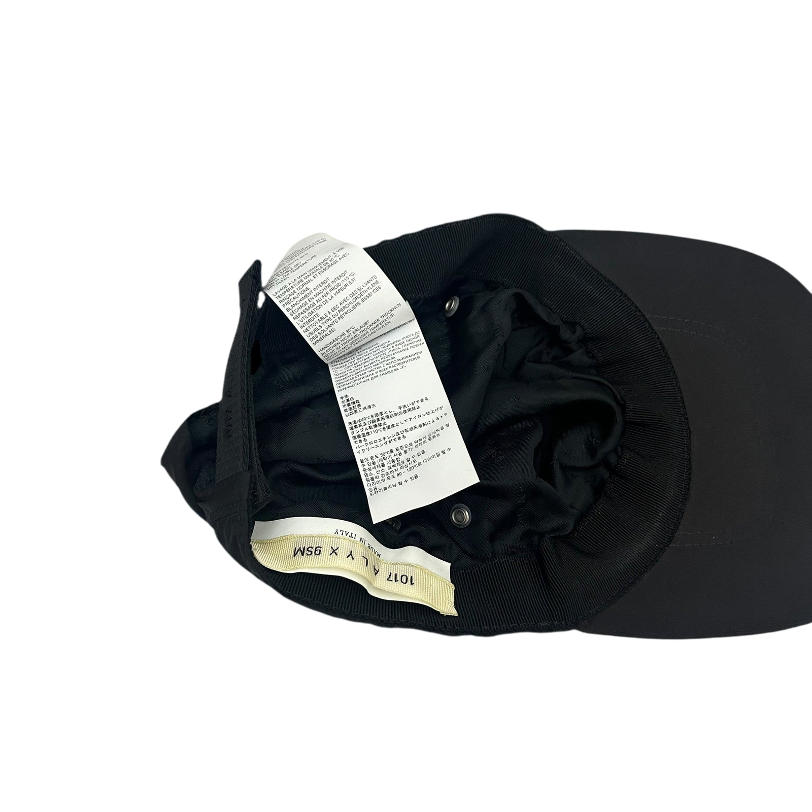 1017 ALYX 9SM Lightercap Panelled Hat