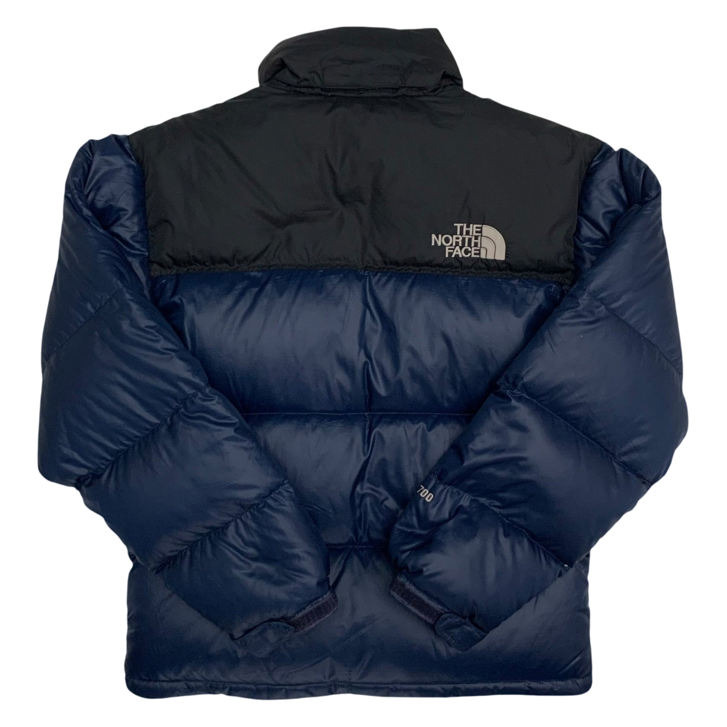 The North Face Nuptse 700 Down Puffer Jacket Navy/Black (Size XS)