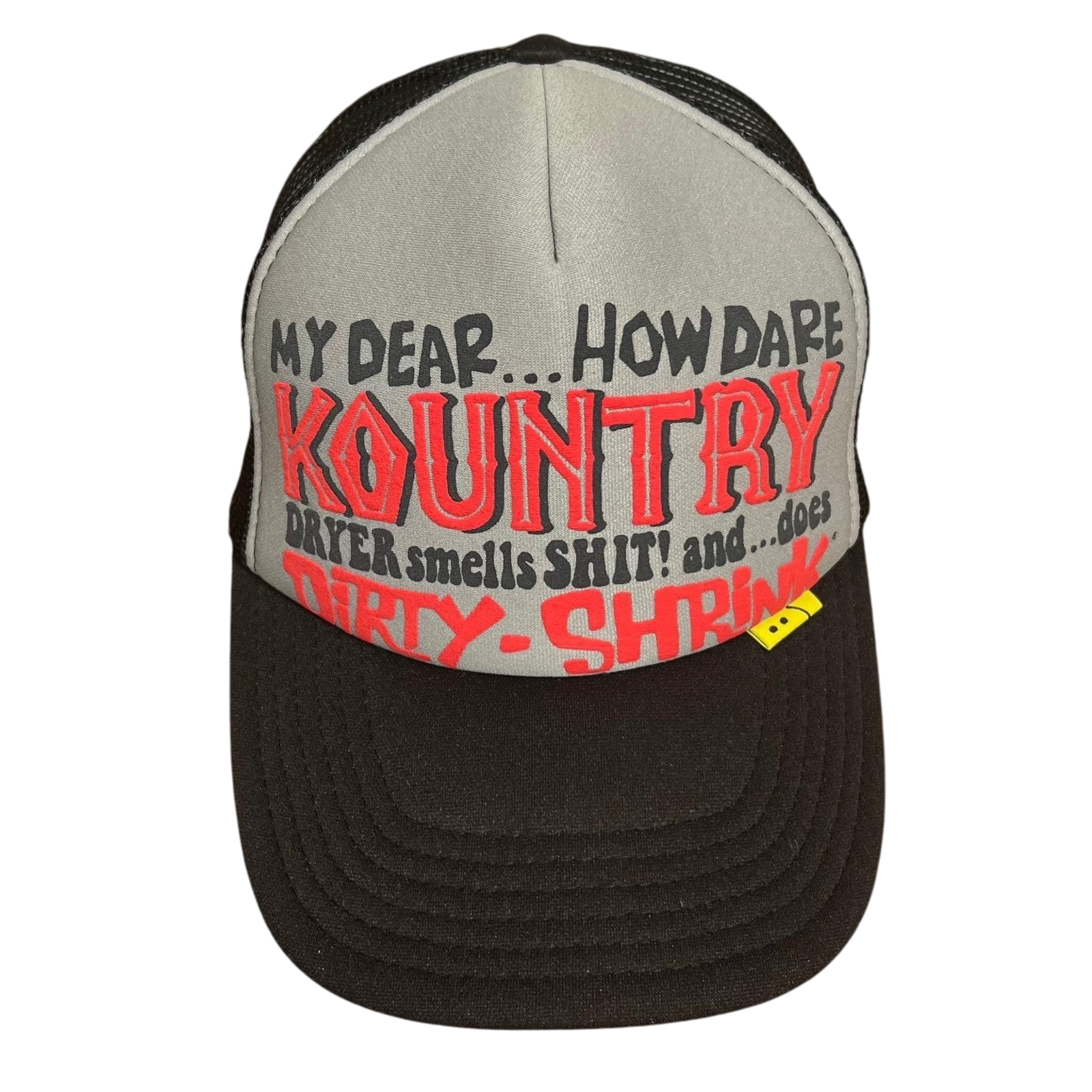 Kapital Laundry Shrink Black / Grey Trucker Hat