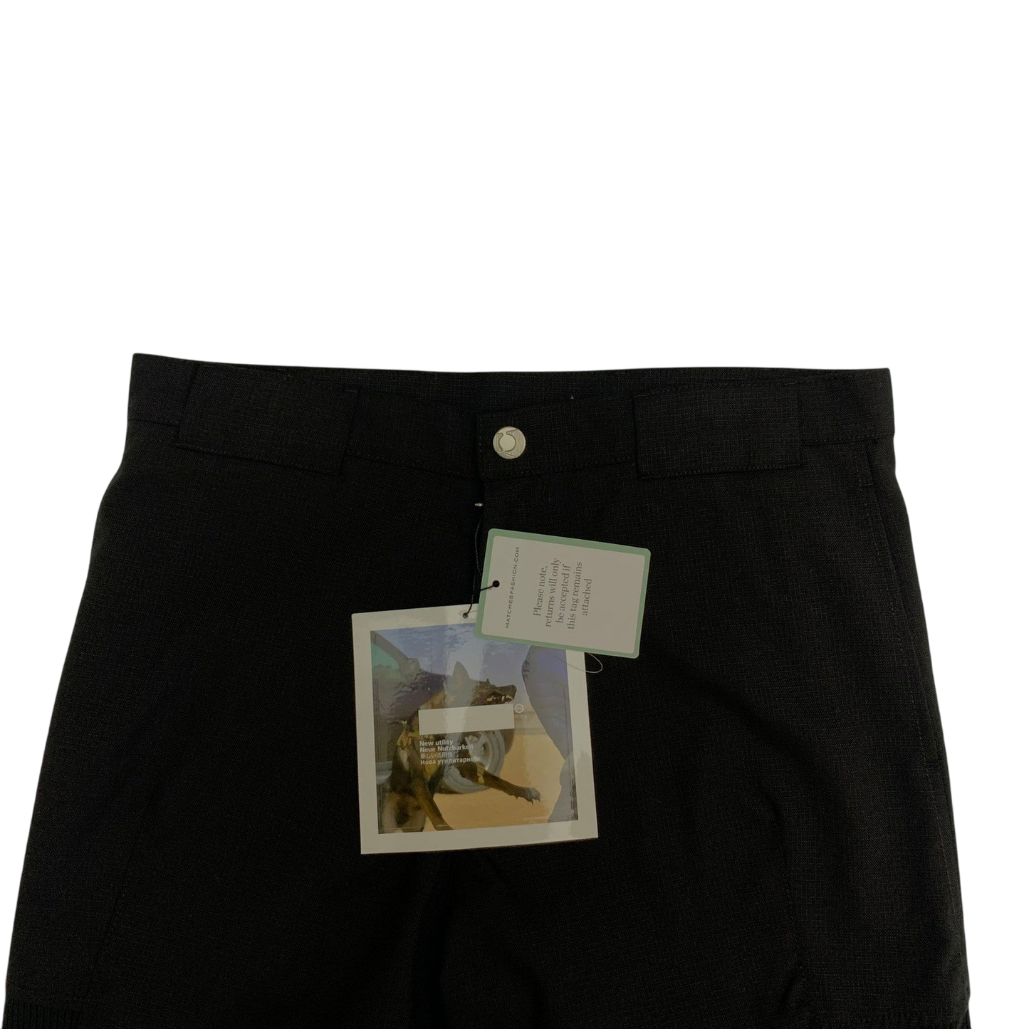 AFFXWRKS SS22 by Kiko Kostadinov Onsite Technical Pants ‘Deep Black’ (W34)