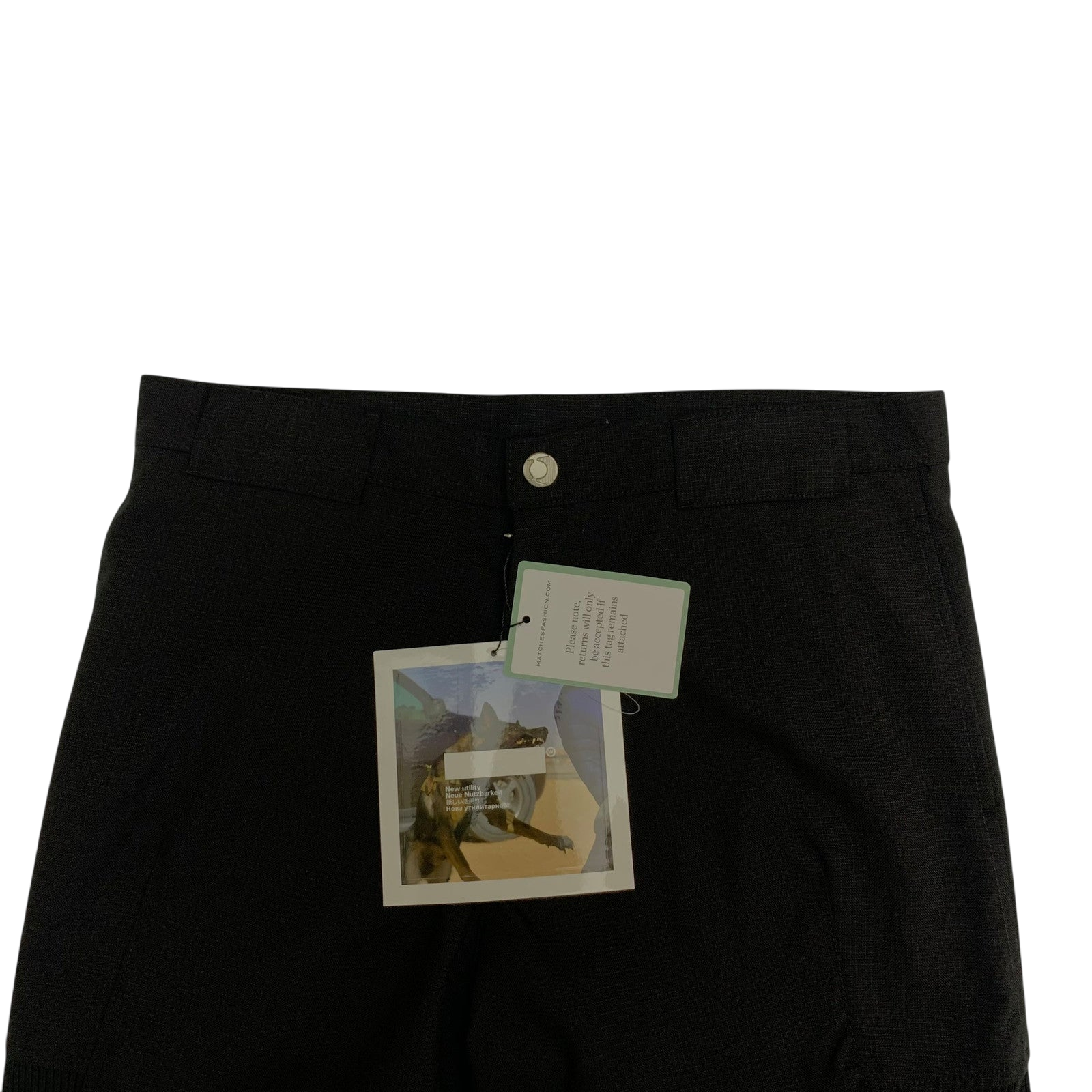 AFFXWRKS SS22 by Kiko Kostadinov Onsite Technical Pants ‘Deep Black’ (W34)