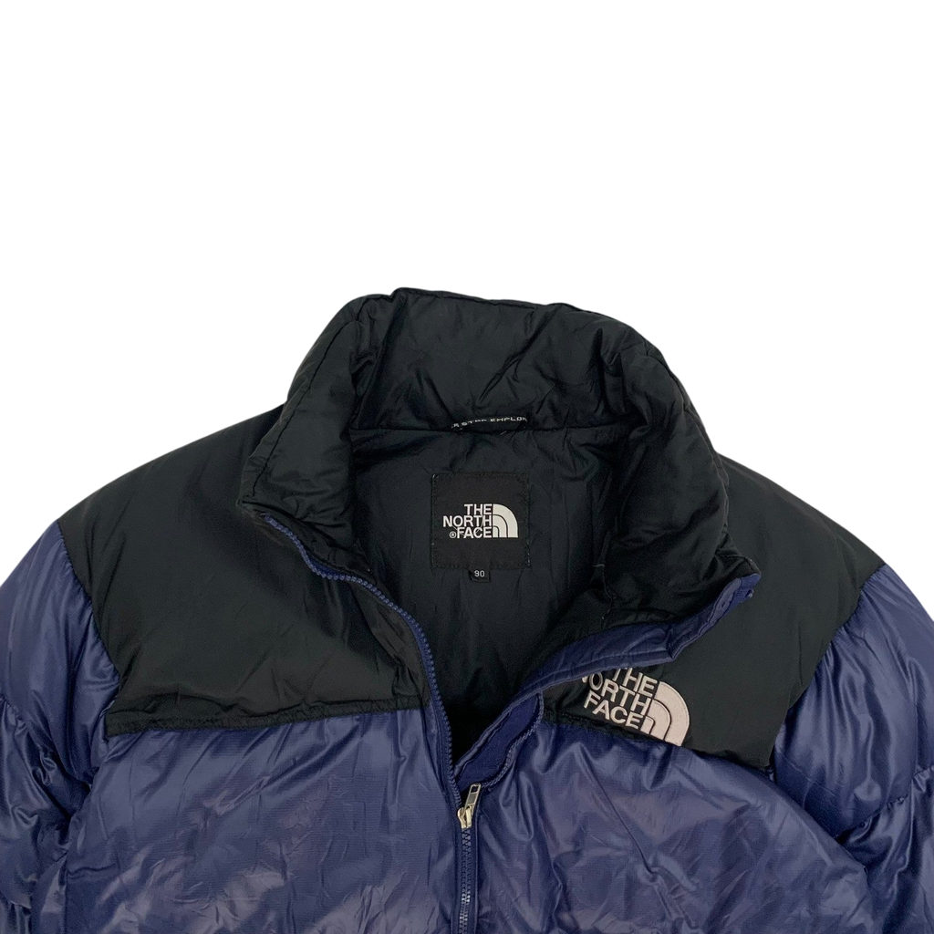 The North Face Nuptse 700 Down Puffer Jacket Navy/Black (Size S)