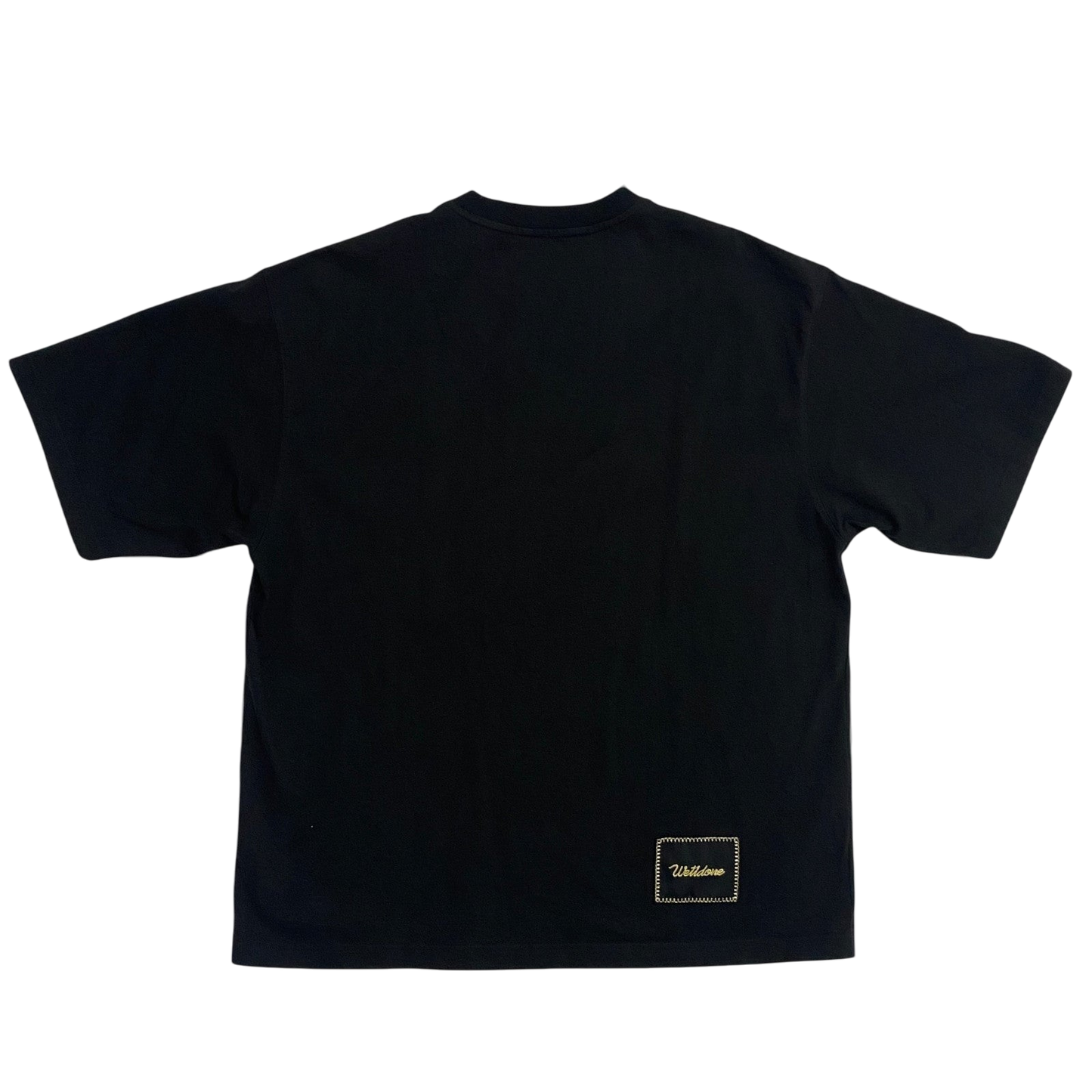 We11done Heavyweight T-Shirt Black (Fits L-XL)
