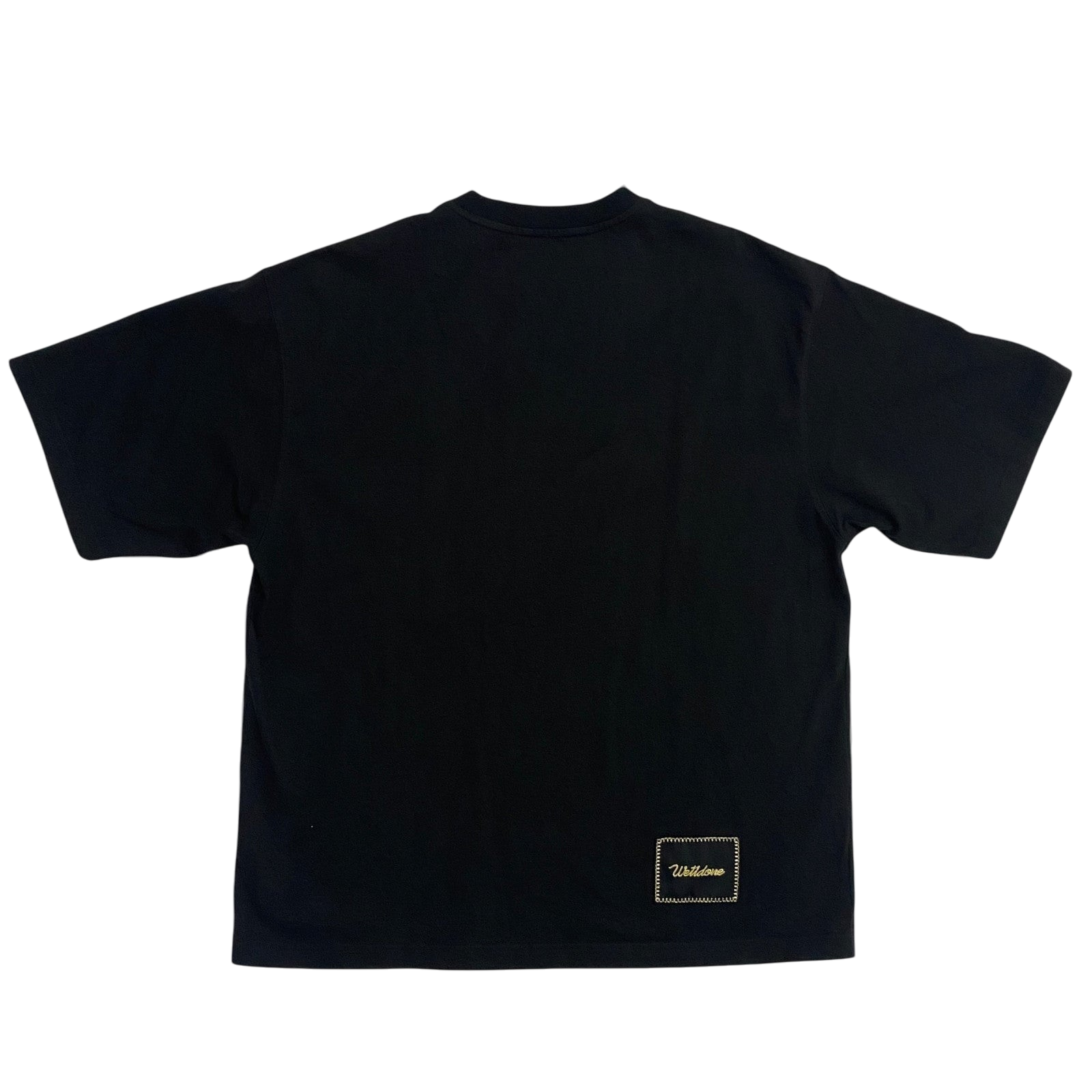 We11done Heavyweight T-Shirt Black (Fits L-XL)