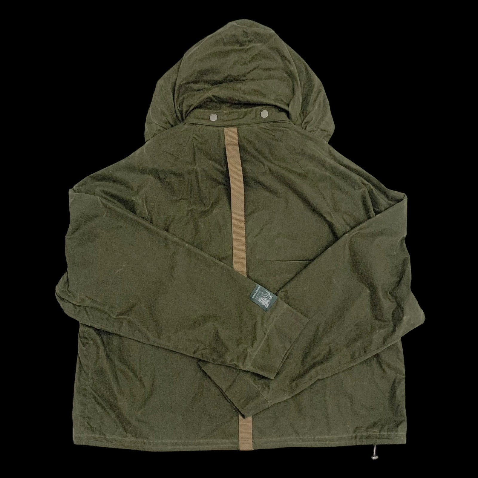 Reese Cooper FW21 Cropped Wax Jacket Green (Fits L-XL)