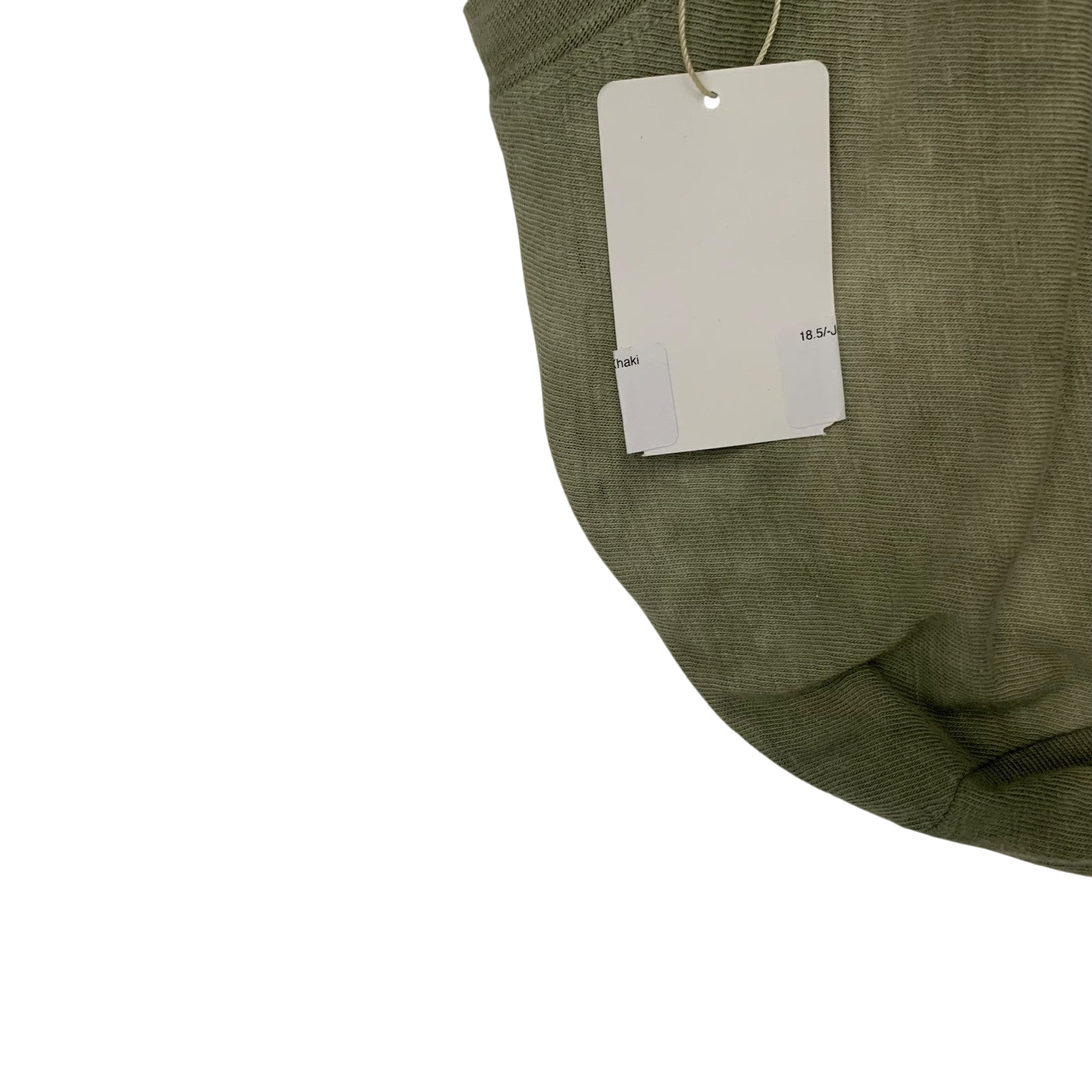 Kapital Tenjiku Uneven Dip Dye Crulon Long-Sleeve Tee Khaki (Fits M)