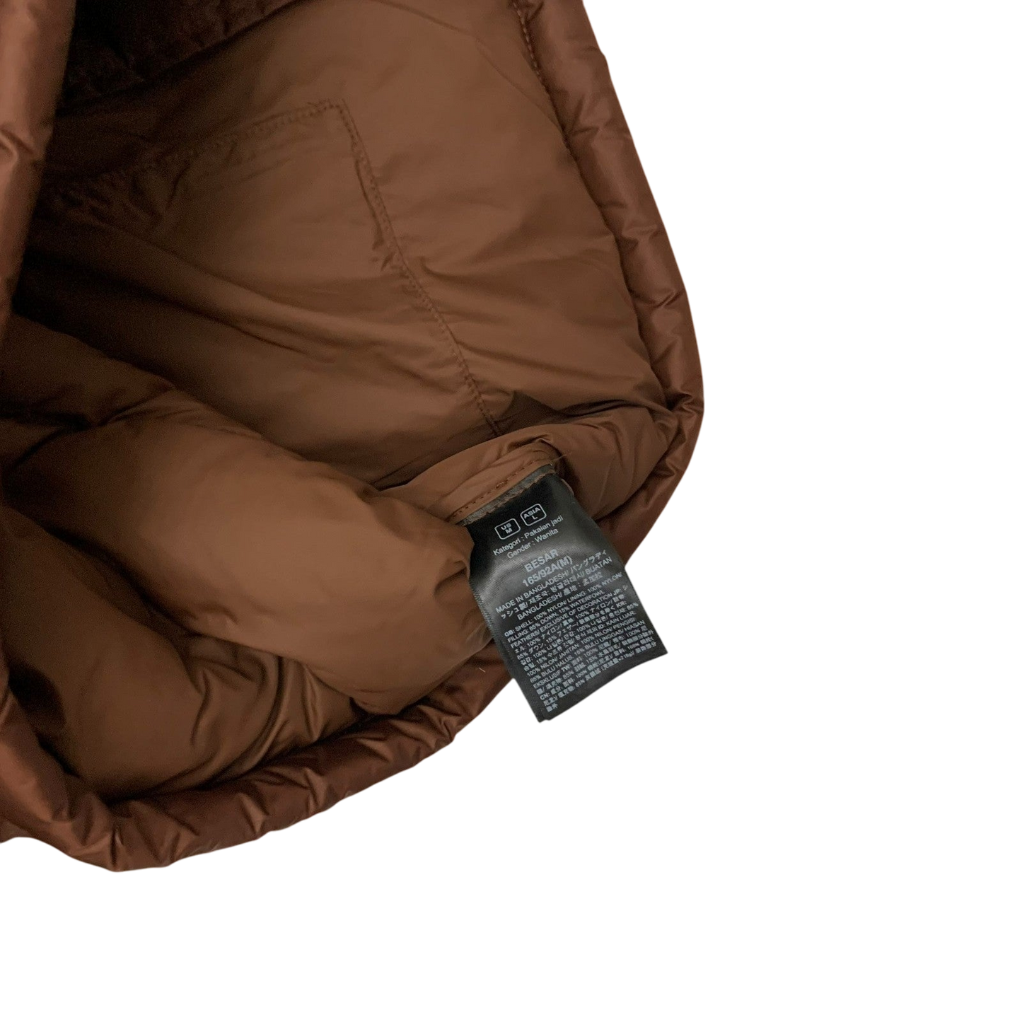 The North Face 1996 Retro Nuptse 700 Down Puffer Jacket Brown (Size M)