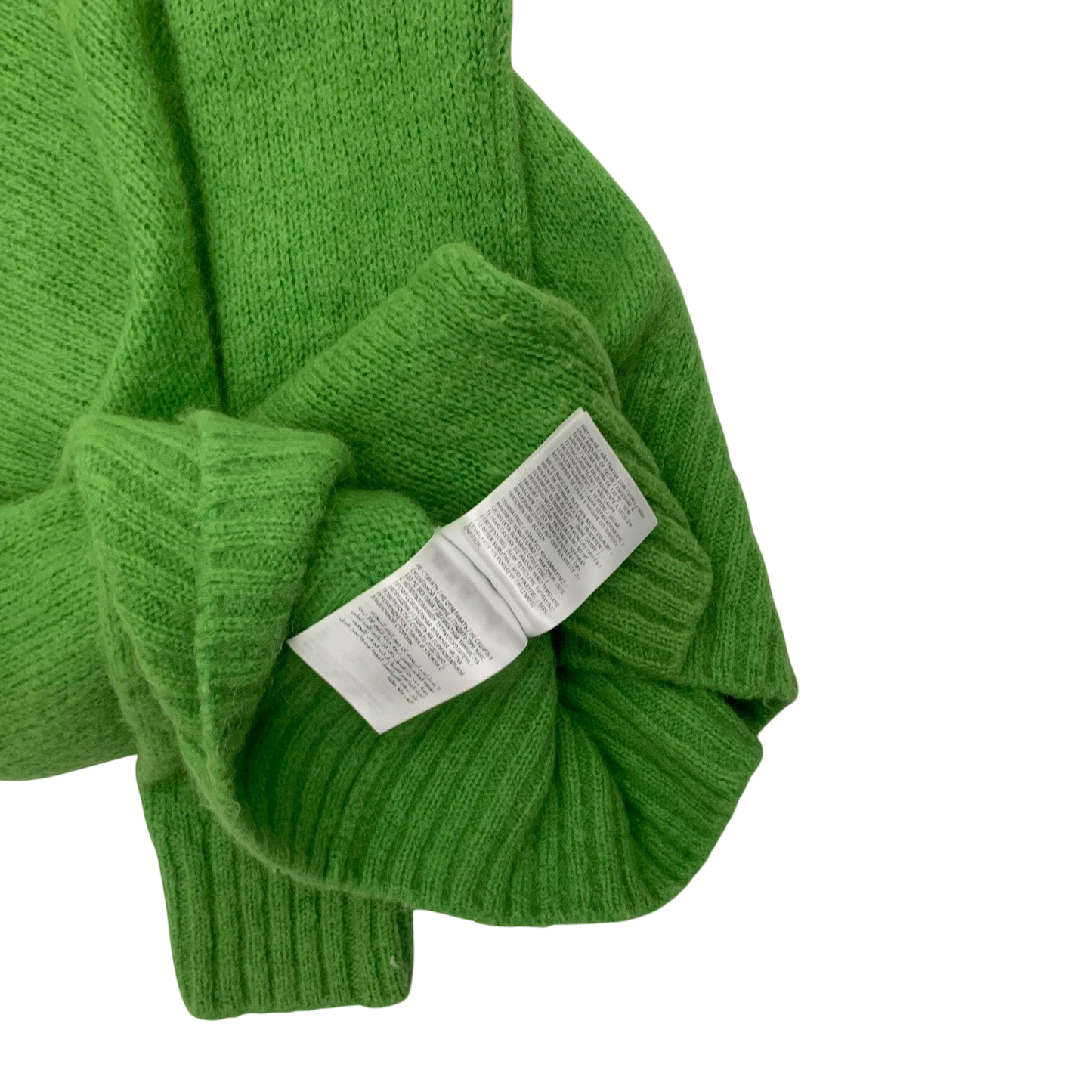 Moncler Wool Sweatshirt Neon Green (Size S Womens)