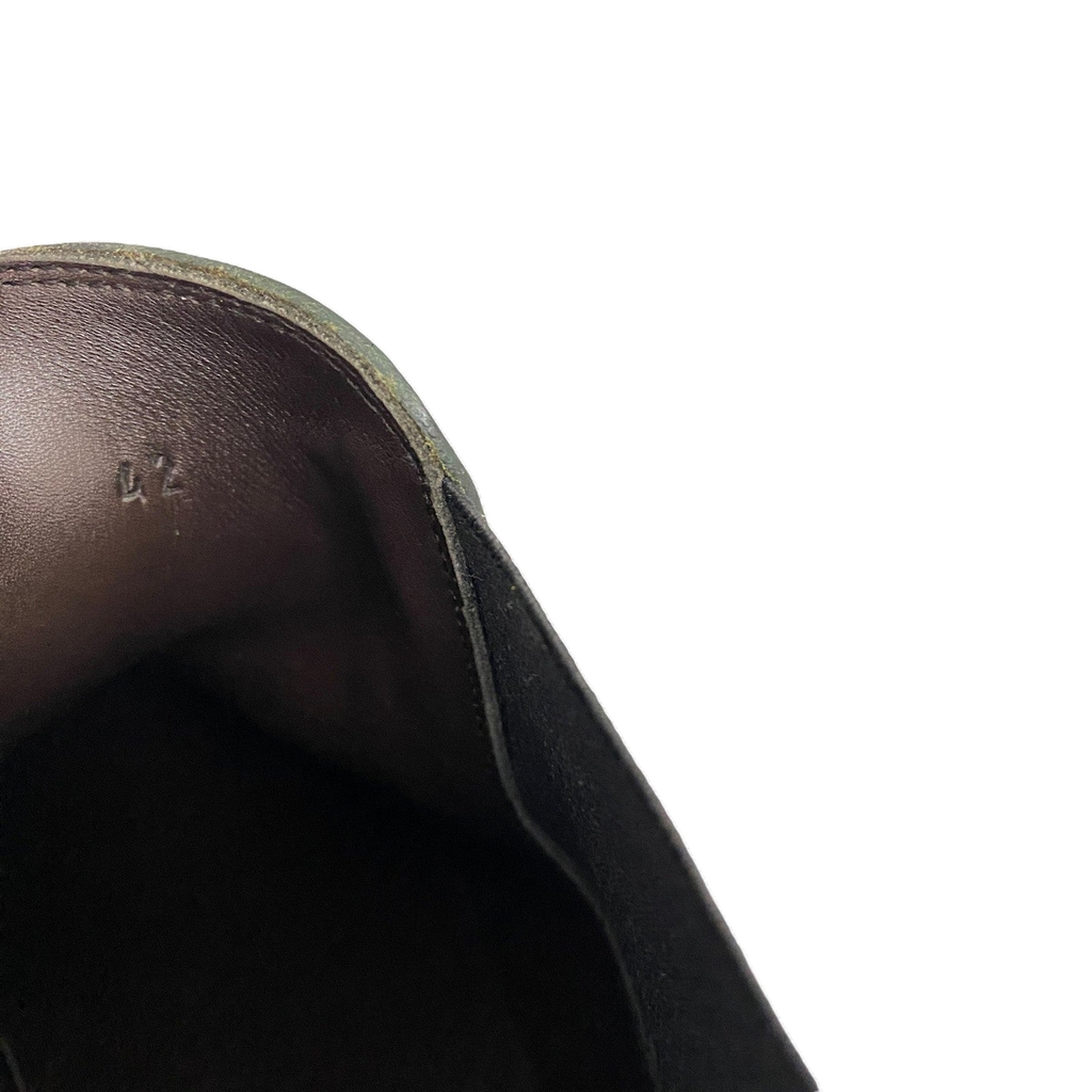 Bottega Veneta Lug Chelsea Ankle Boots Dark Green (EU42/US9)