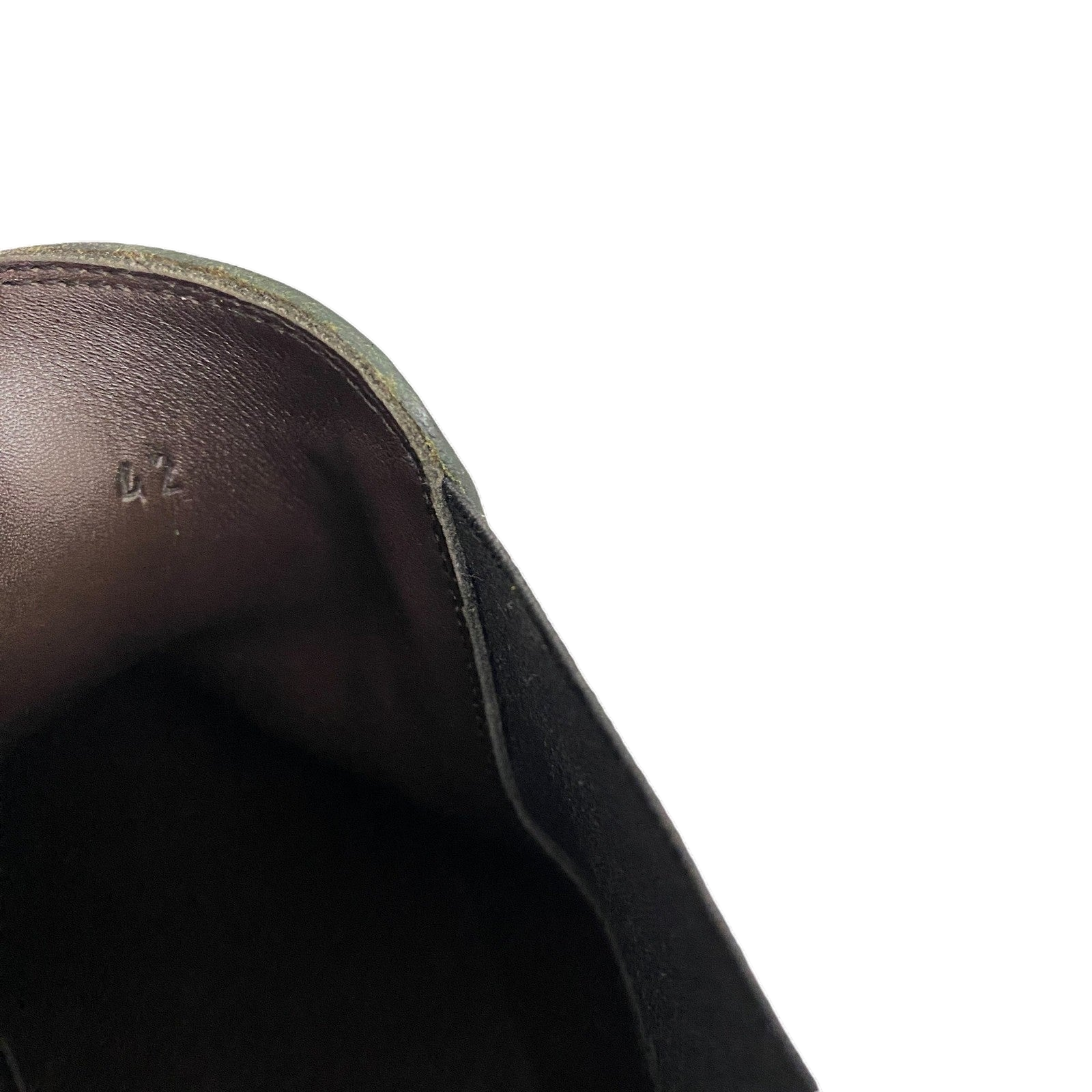 Bottega Veneta Lug Chelsea Ankle Boots Dark Green (EU42/US9)